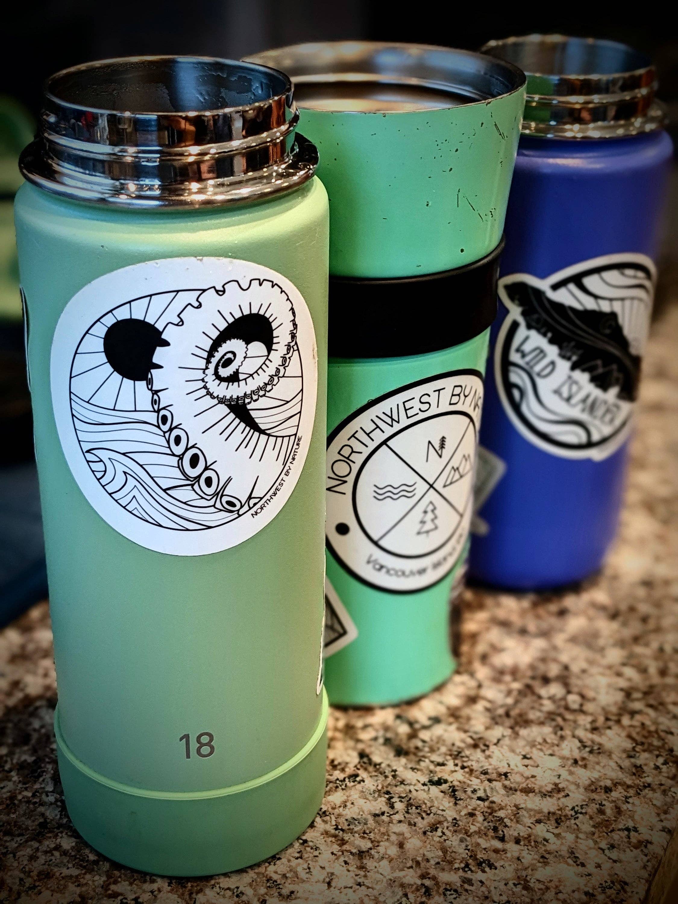 Whistler BC Canada Mountain Bike Sticker