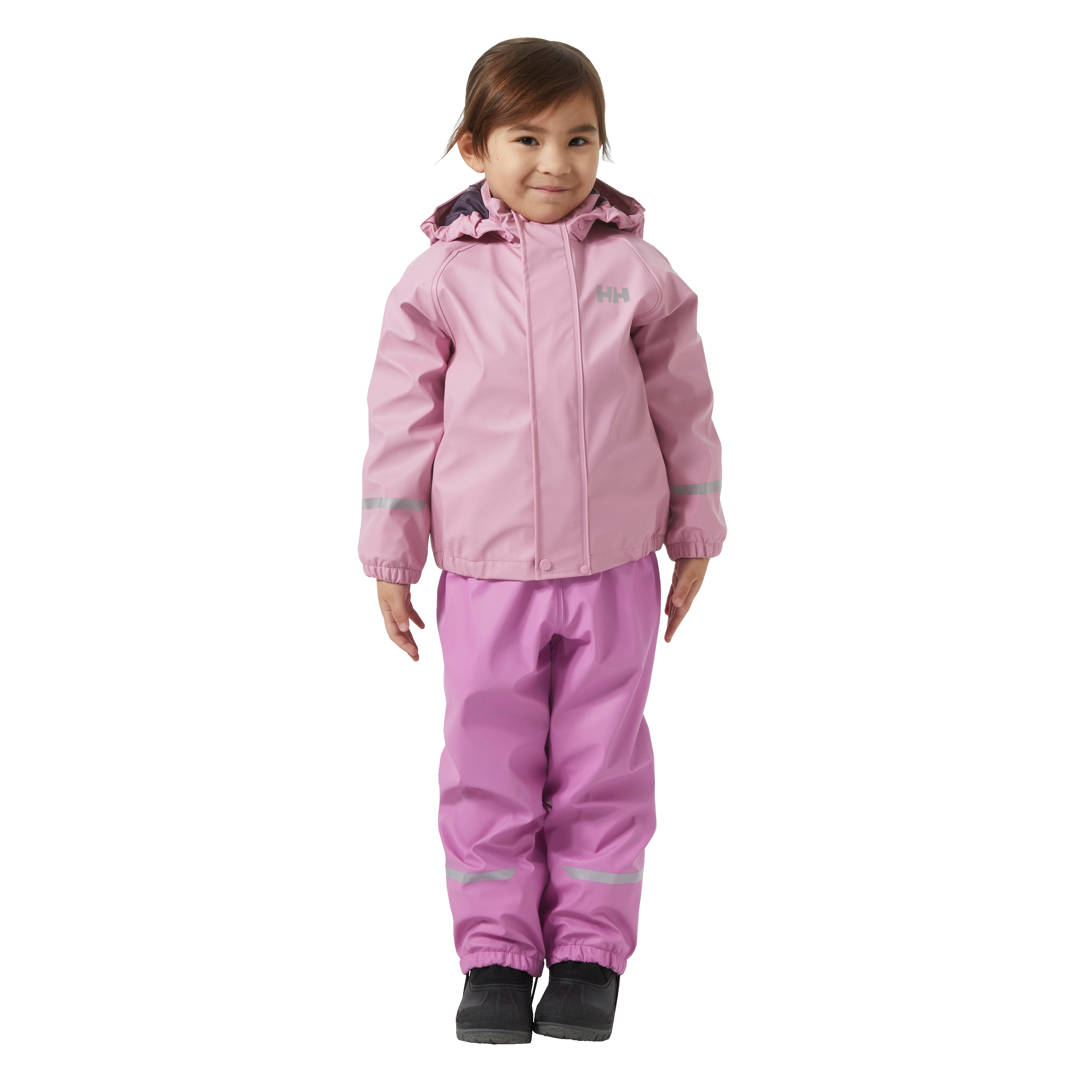 Best Kids Rain Gear – Helly Hansen Bergen Fleece PU Rainset Whistler