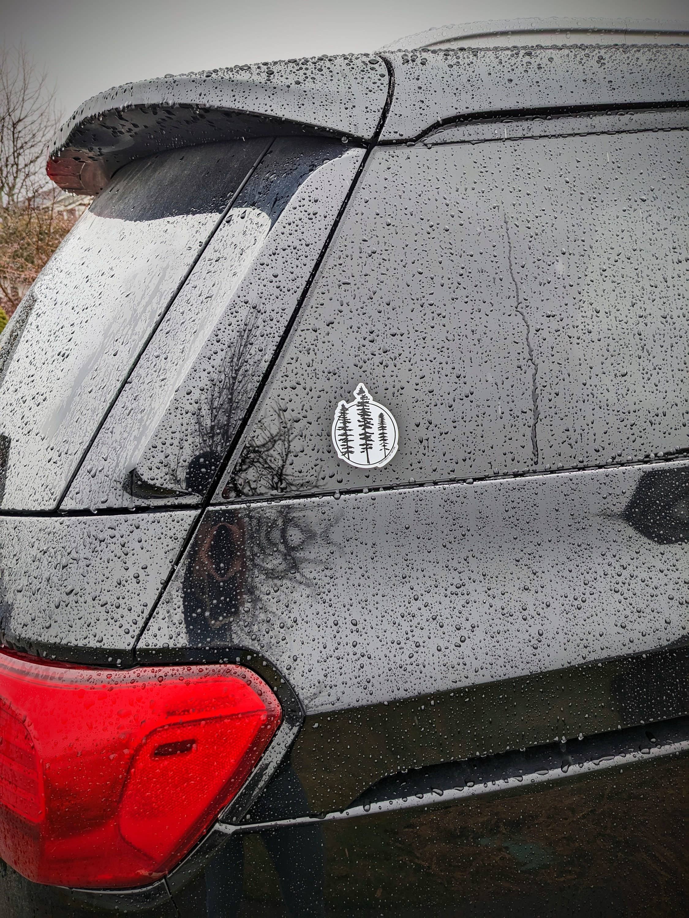 Peak Express Ducks Chairlift Whistler BC Sticker