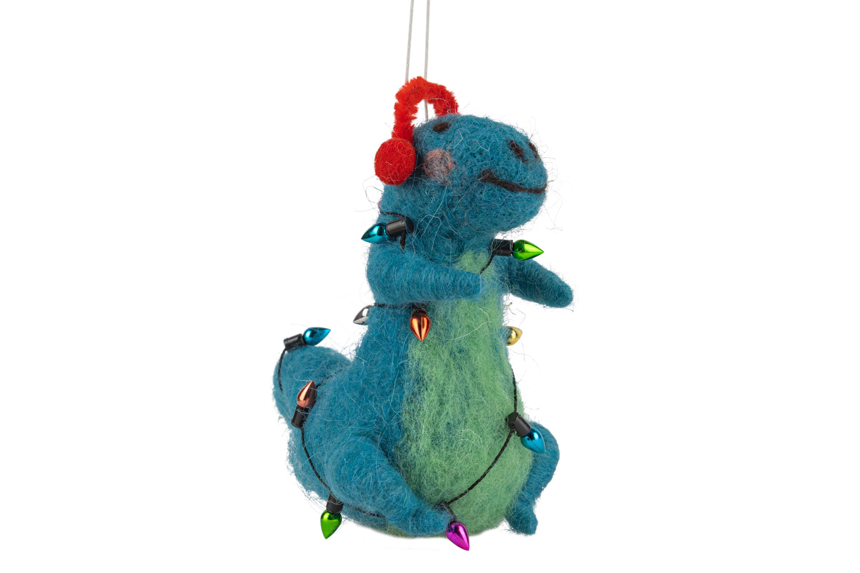 Felt Dinosaur Ornament