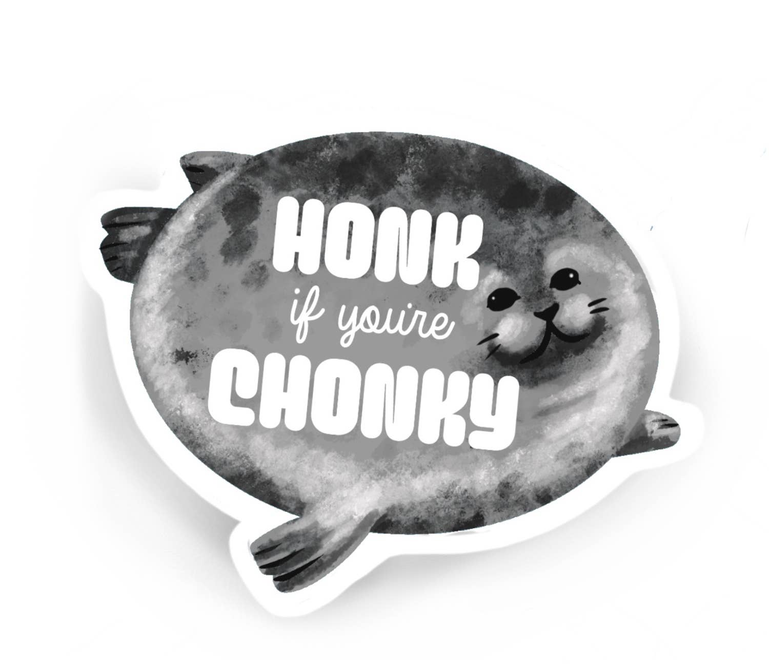 Chonky Seal Sticker