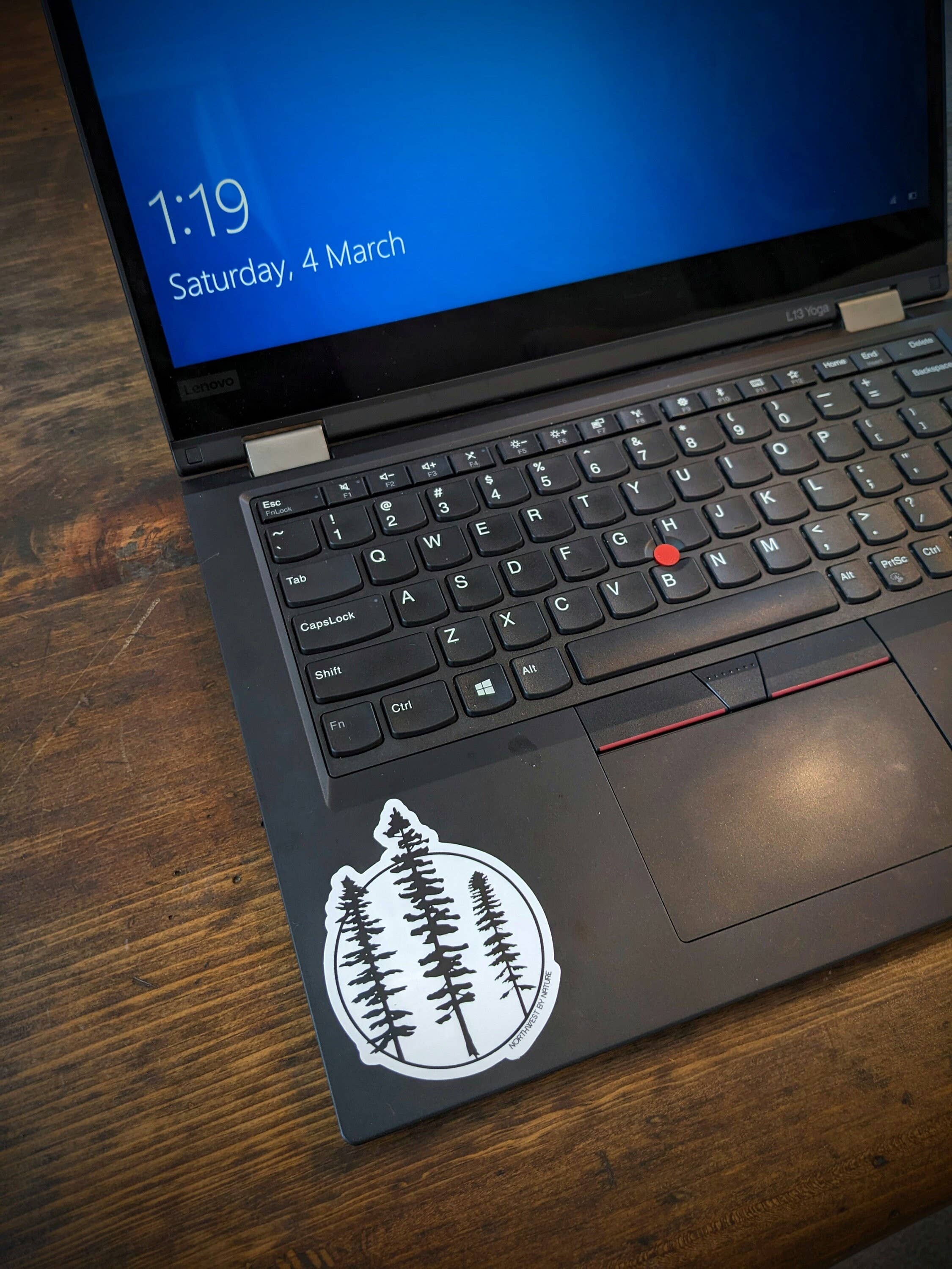 Whistler BC Canada Mountain Bike Sticker