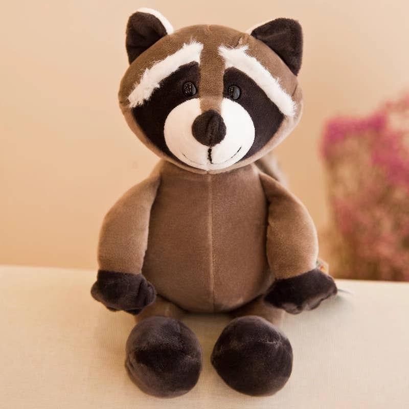 10" Forest Collection Racoon Plush