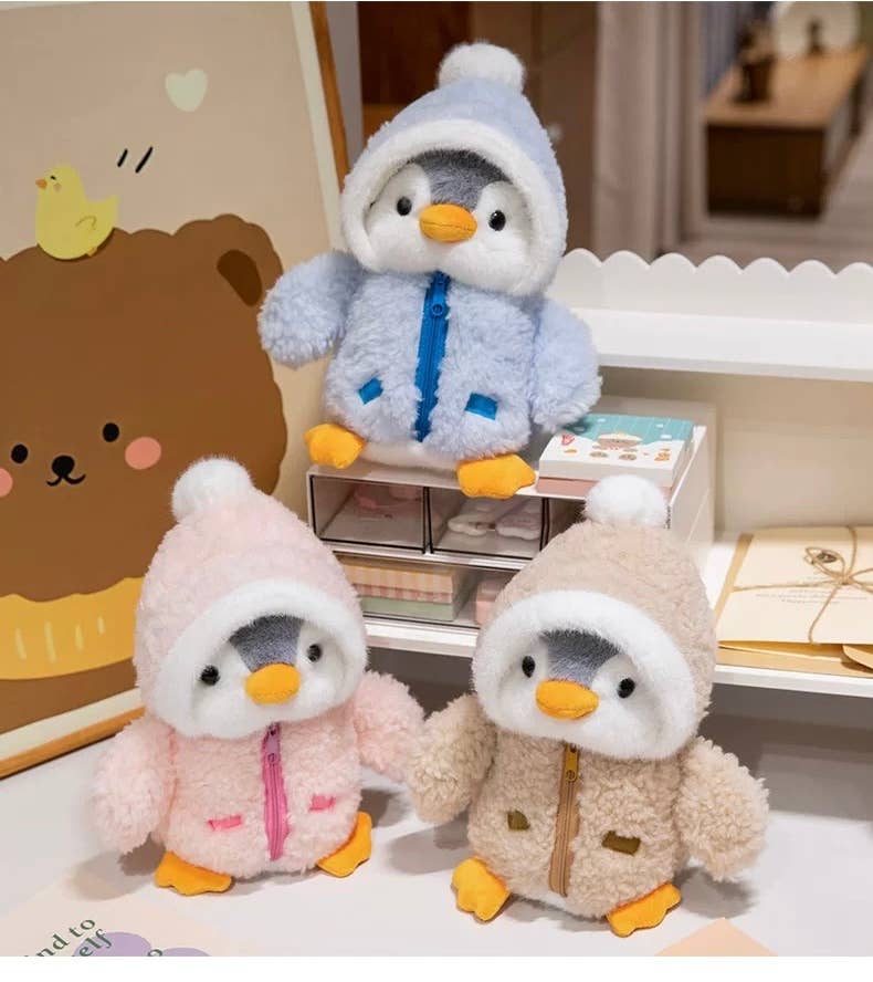 10" Snowy Penguin Plush