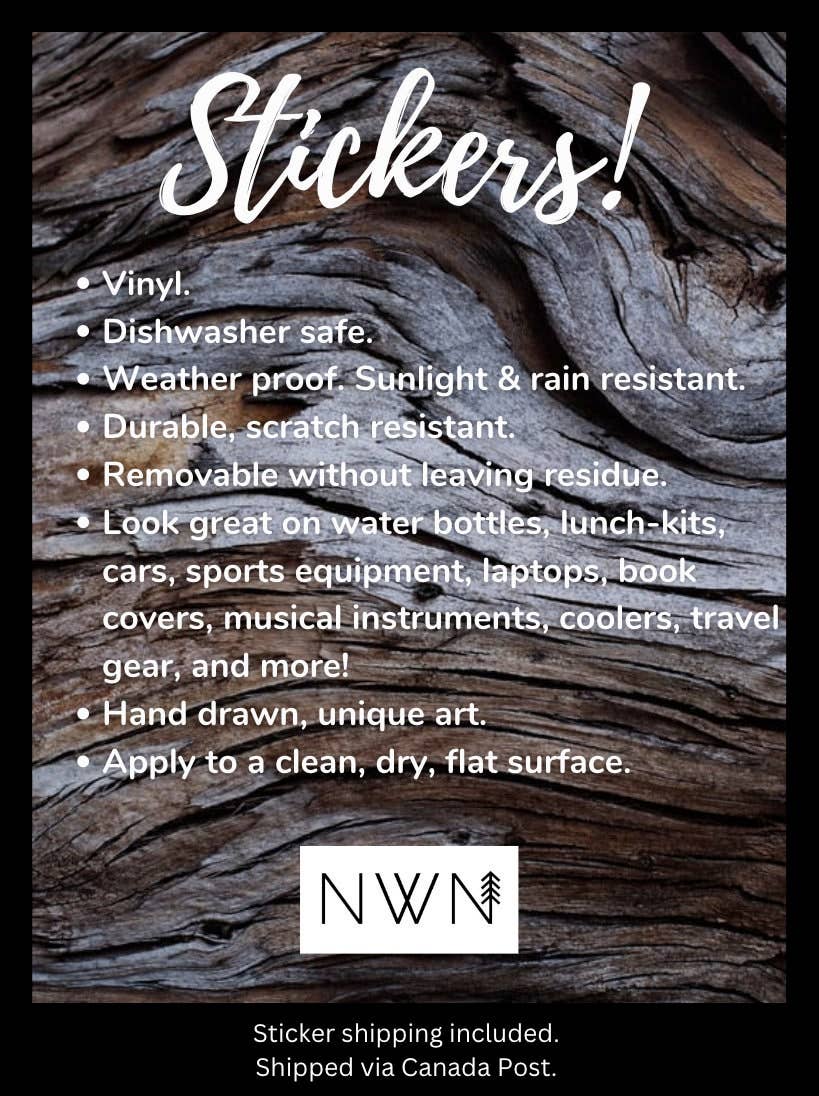 Peak Express Ducks Chairlift Whistler BC Sticker