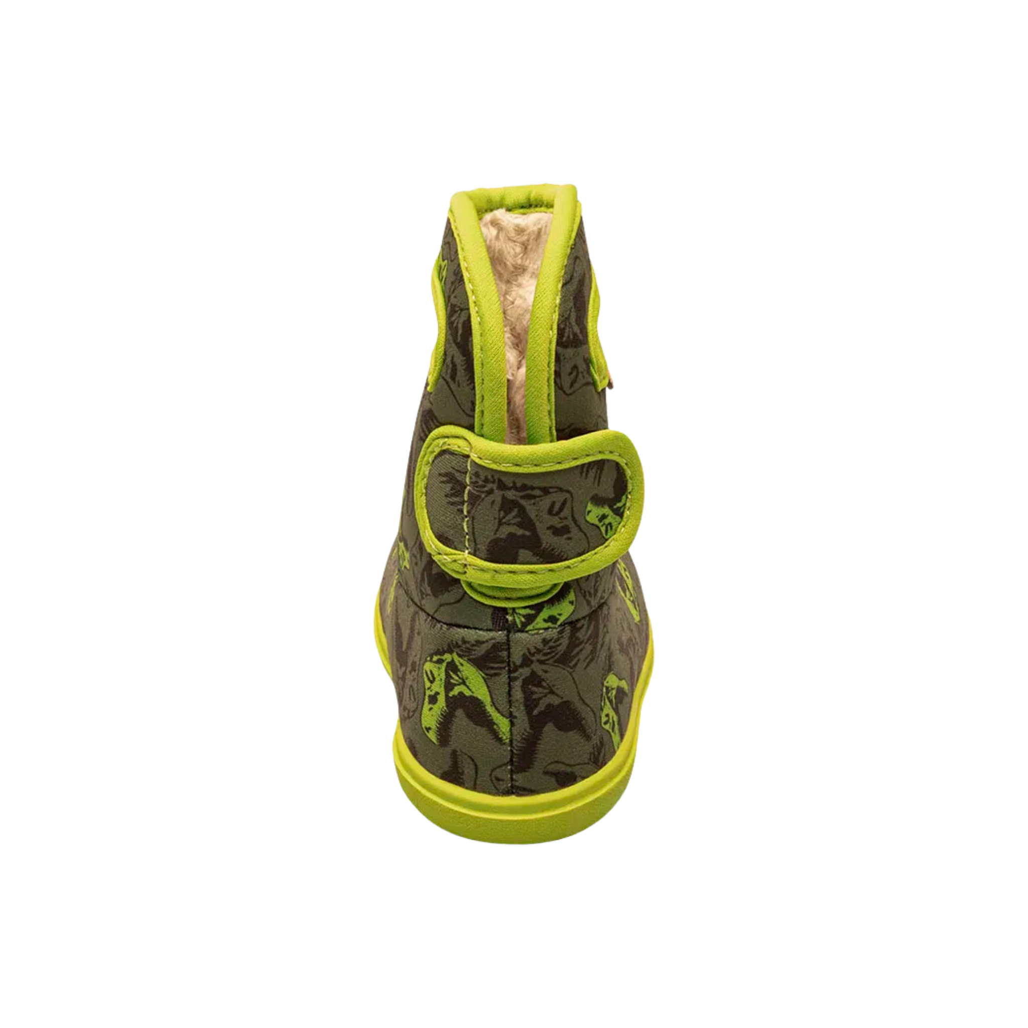 Close-up of the BLOOM algae-based EVA footbed inside BOGS rain boots