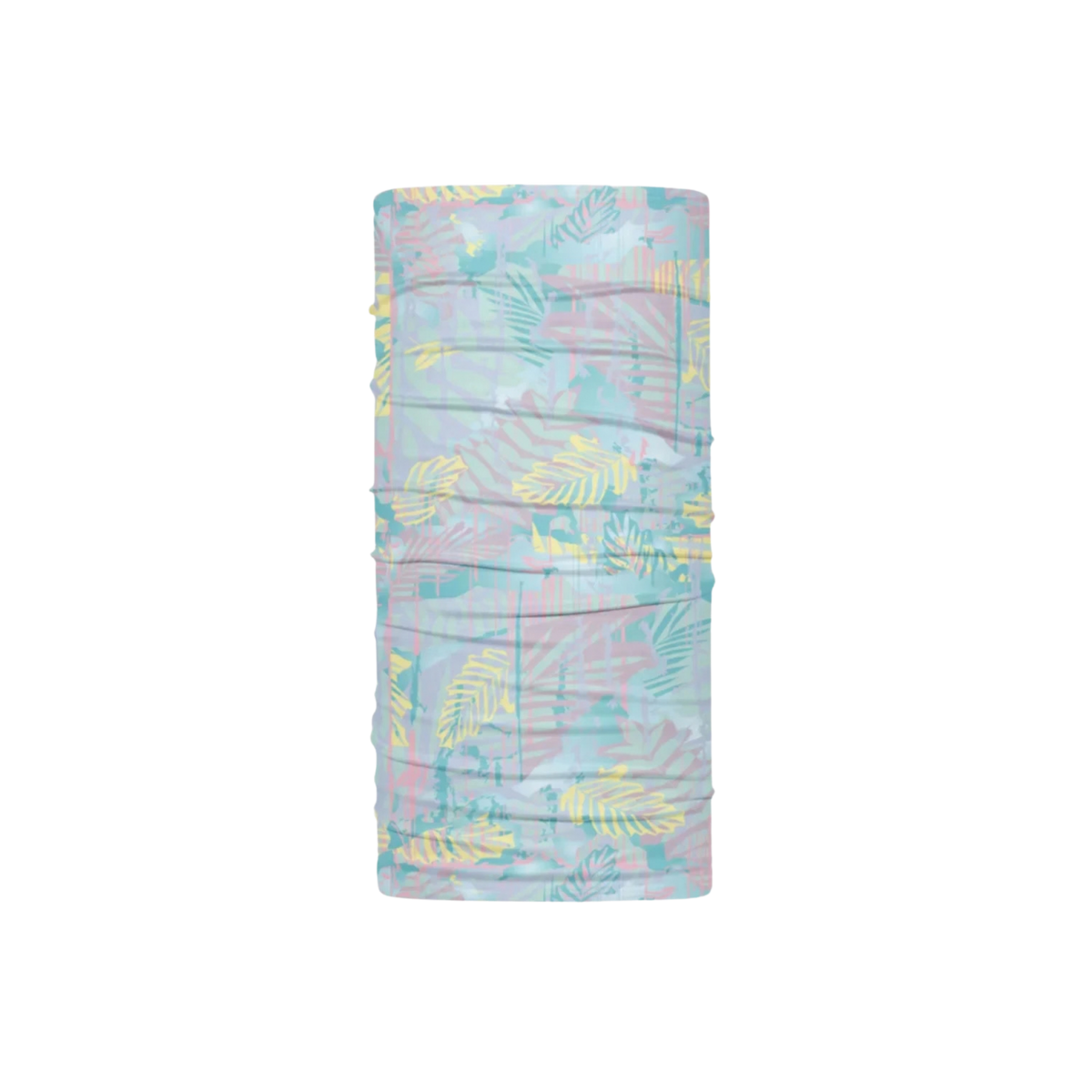 BlackStrap Kids Therma Tube dual-layer neck gaiter in Safari Pastel design with four-way stretch, moisture-wicking fabric and UPF 50+ protection for ages 2 to 7