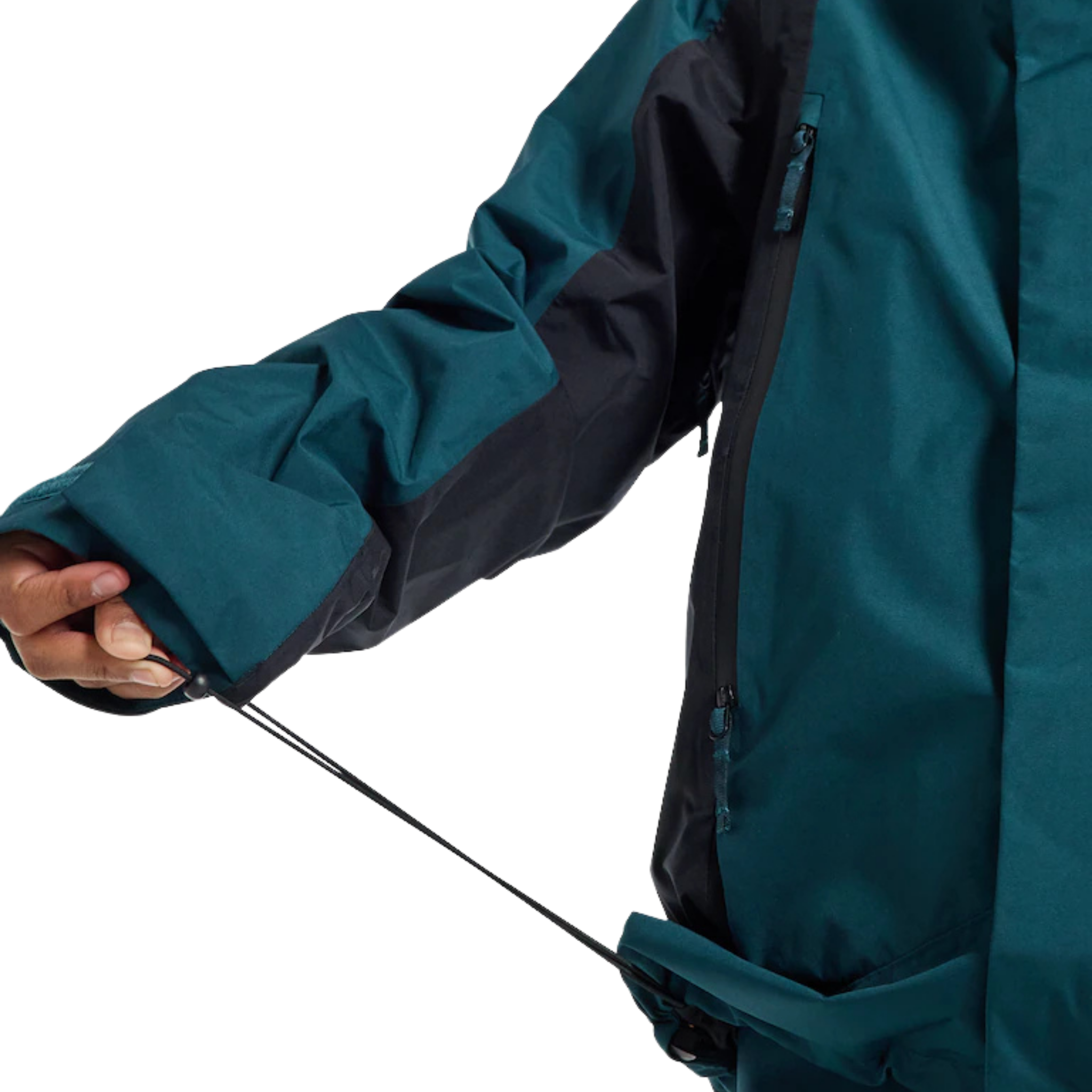 Burton Kids GORE-TEX Shell Jacket with media pocket featuring secure hook-and-loop closure