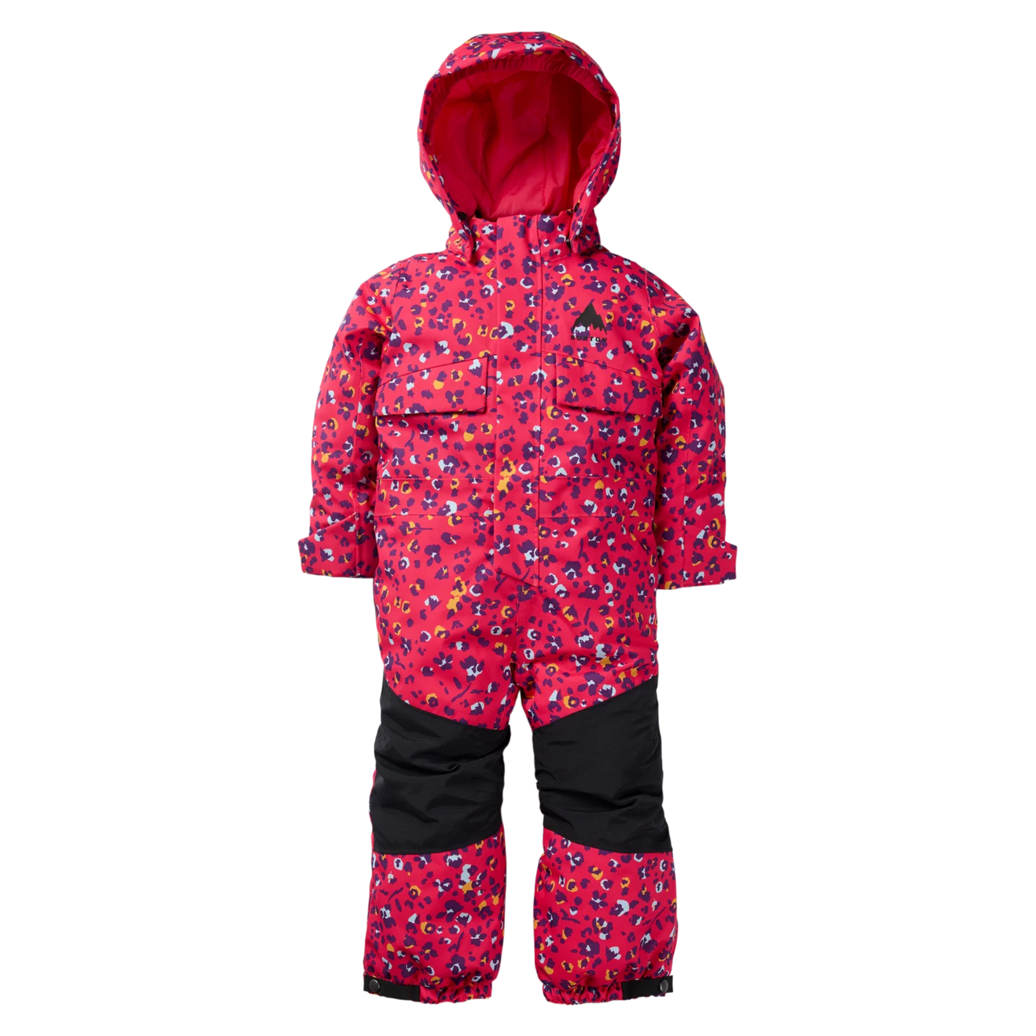 Burton Kids One-Piece Snowsuit in Wildcat Floral design with 15K waterproofing, 15K breathability and 100g ThermacoreECO insulation
