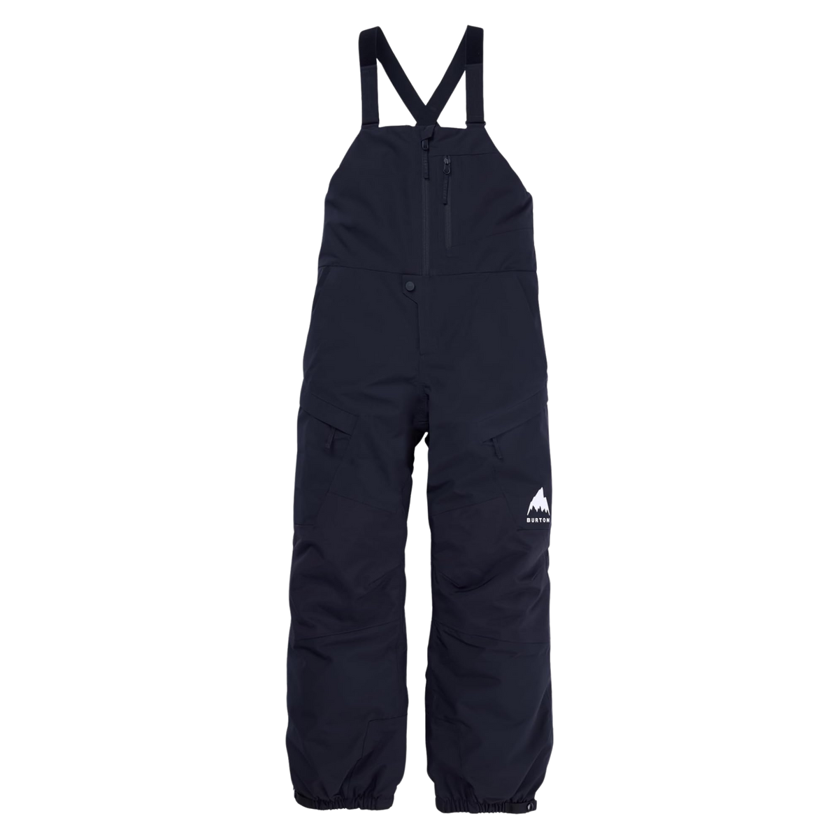 Burton Kids Powline GORE-TEX 2L Bib Pants in True Black with 60g ThermacoreECO insulation and recycled 150D polyester shell