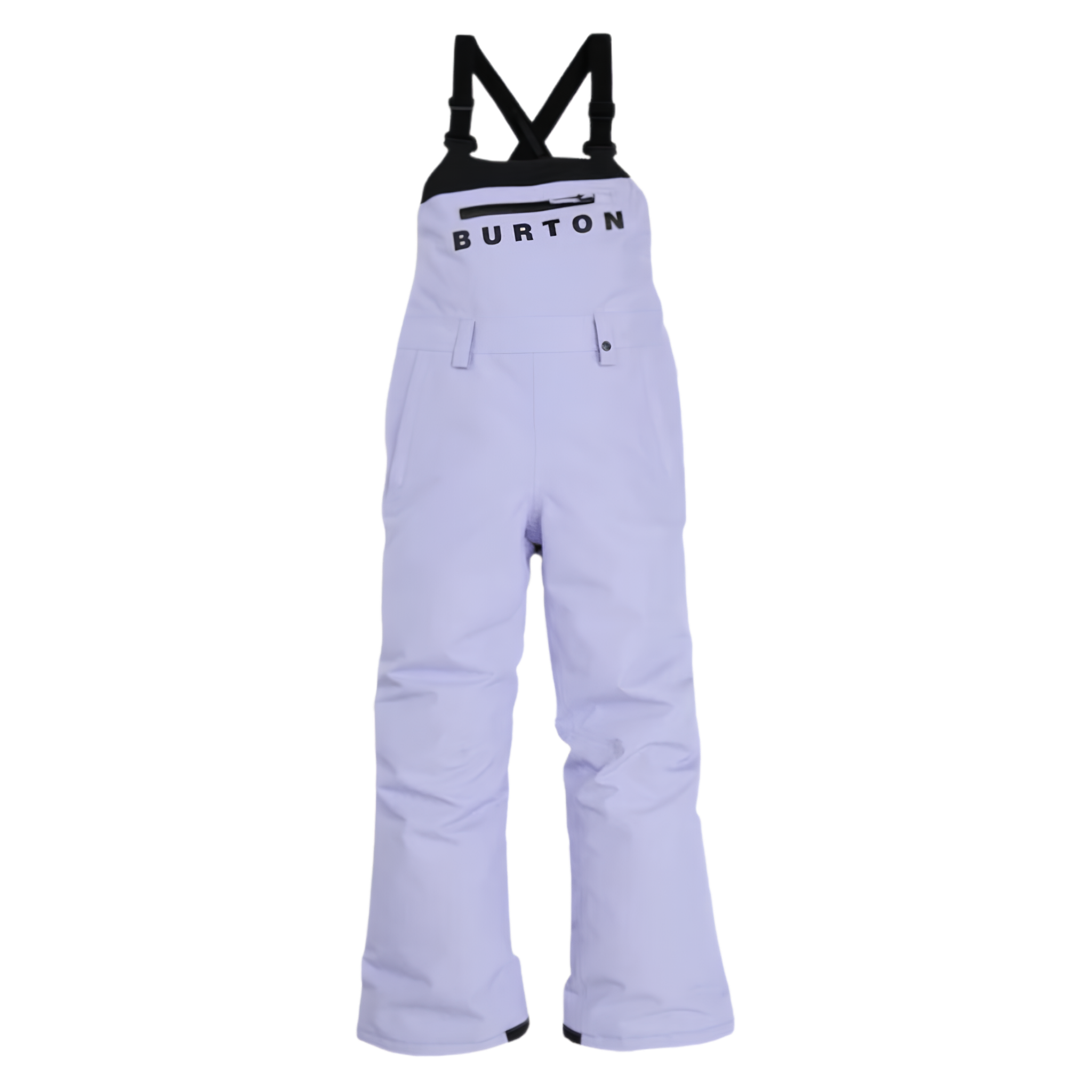 Burton Kids Stark GORE-TEX 2L Bib Pants in Supernova design with waterproof shell construction and adjustable suspenders
