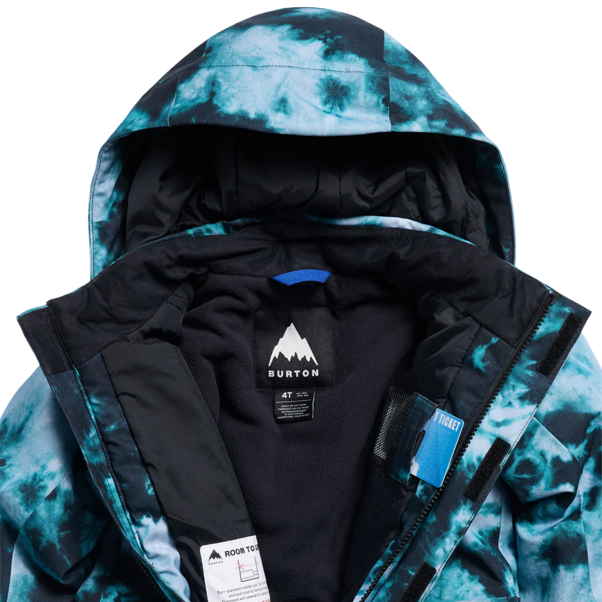Burton Toddler One-Piece Snowsuit with reinforced knees and durable 400D nylon panels