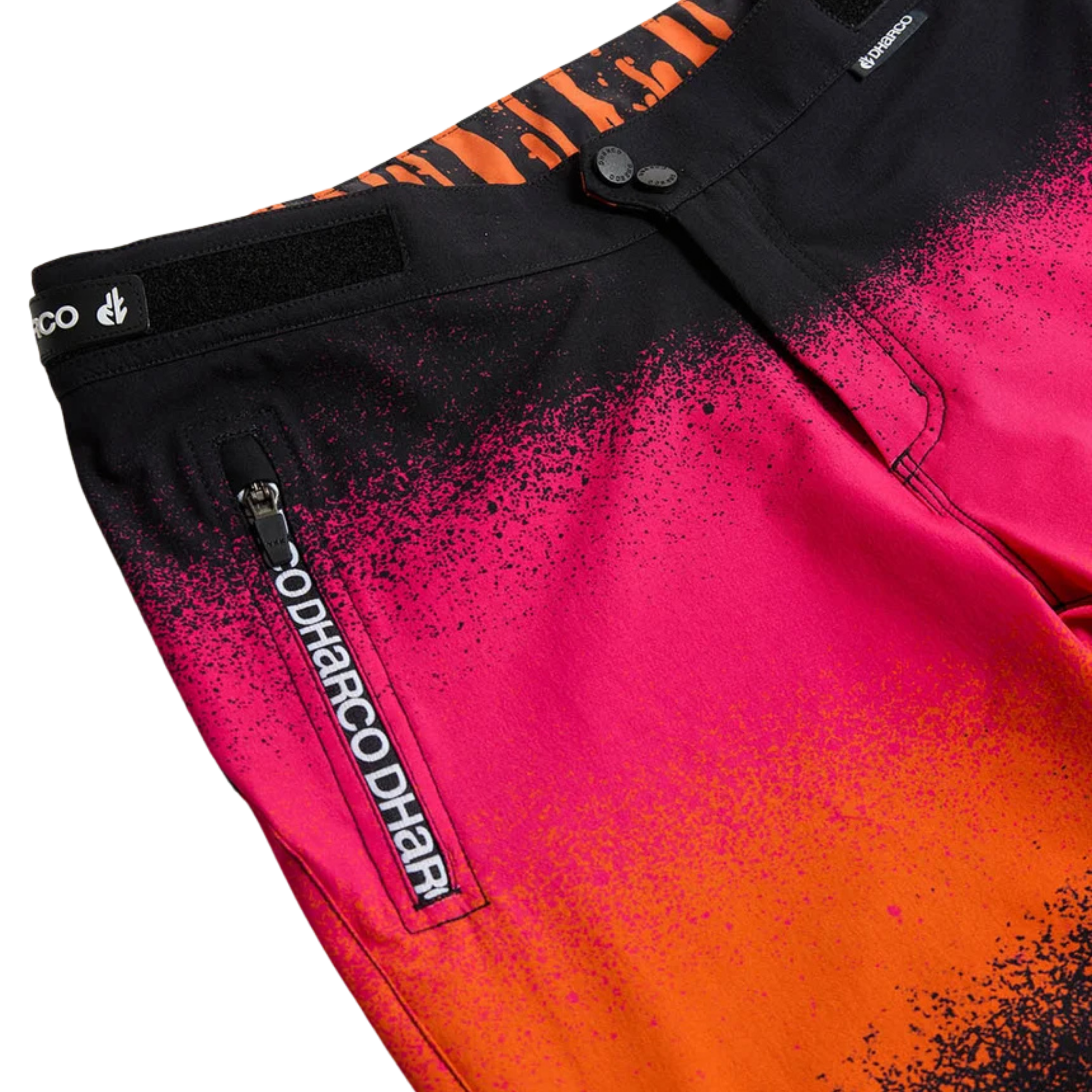 DHaRCO Youth Gravity Pants in Black Snake design with 95% nylon 5% spandex bluesign approved 4-way stretch fabric and water-resistant finish