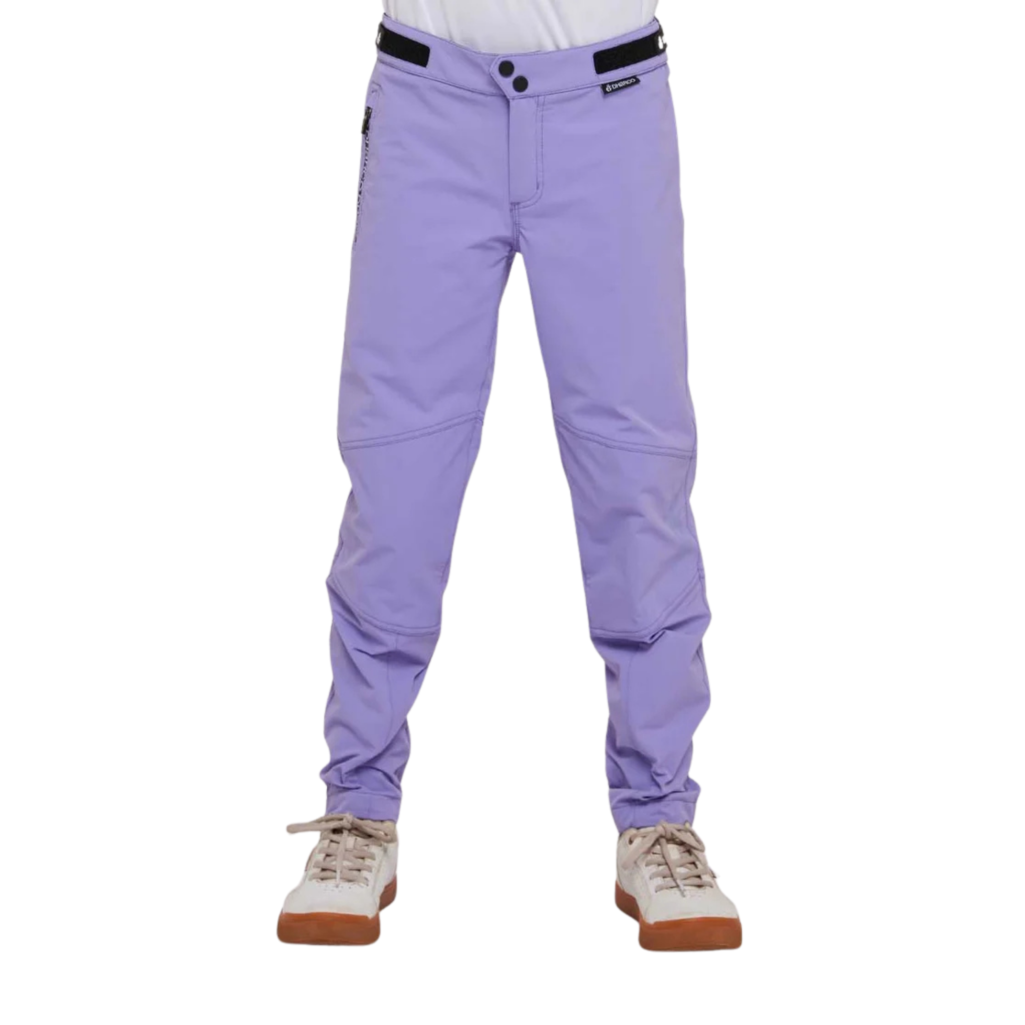 DHaRCO Youth Gravity Pants in Purple Haze with 95% nylon 5% spandex, water-resistant 4-way stretch fabric and knee pad-compatible fit