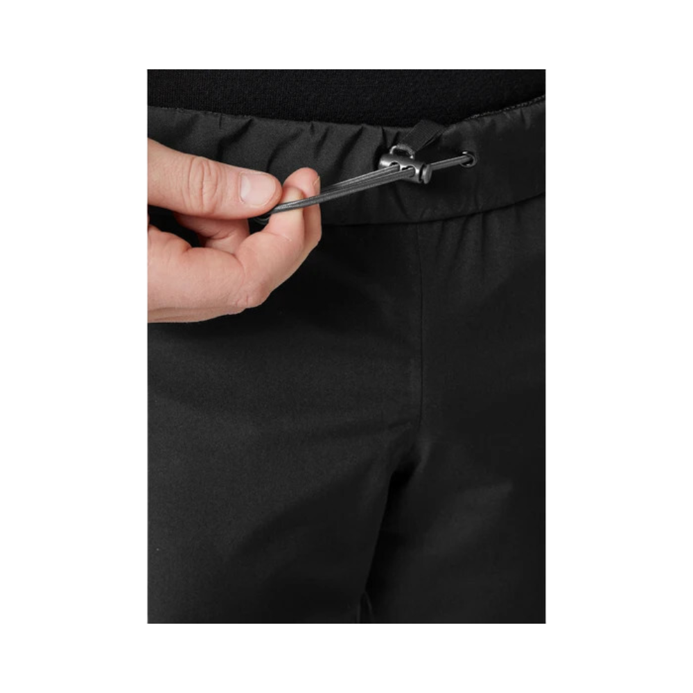 Waist adjustable details of Helly Hansen Junior Juell Rain Pant.