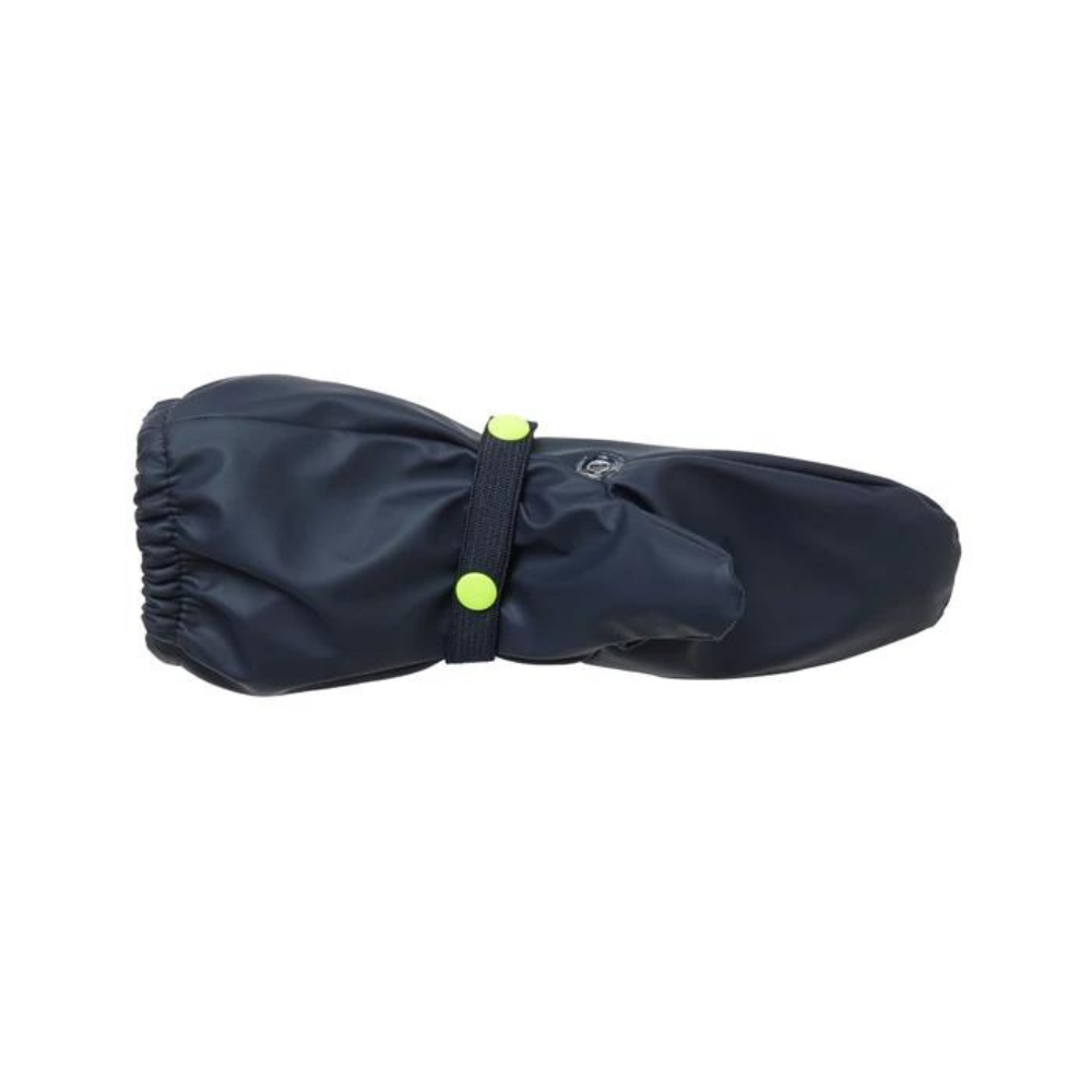 Helly Hansen Kids Bergen Fleece Rain Mittens in Navy (Side view).