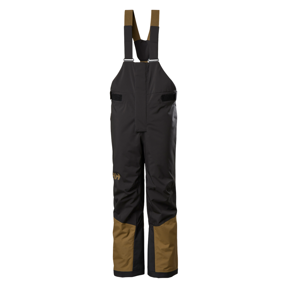 Helly Hansen Jr Summit 2.0 Bib Pants in Black with HELLY TECH Performance waterproof protection, 80g insulation and RECCO reflector