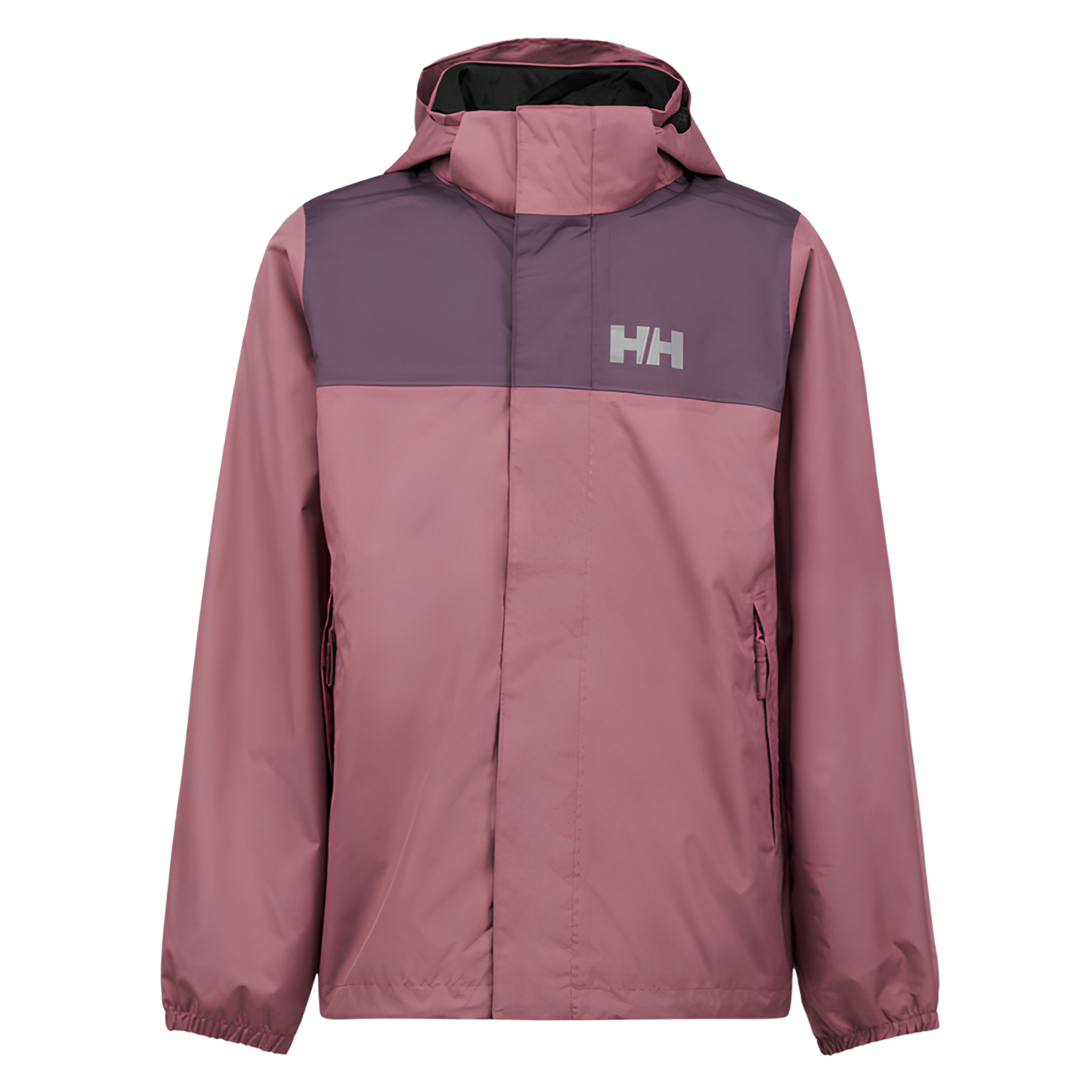 Helly Hansen Jr Vancouver Rain Jacket in Wildberry color with HELLY TECH Protection, waterproof breathable 2-layer construction and fully sealed seams
