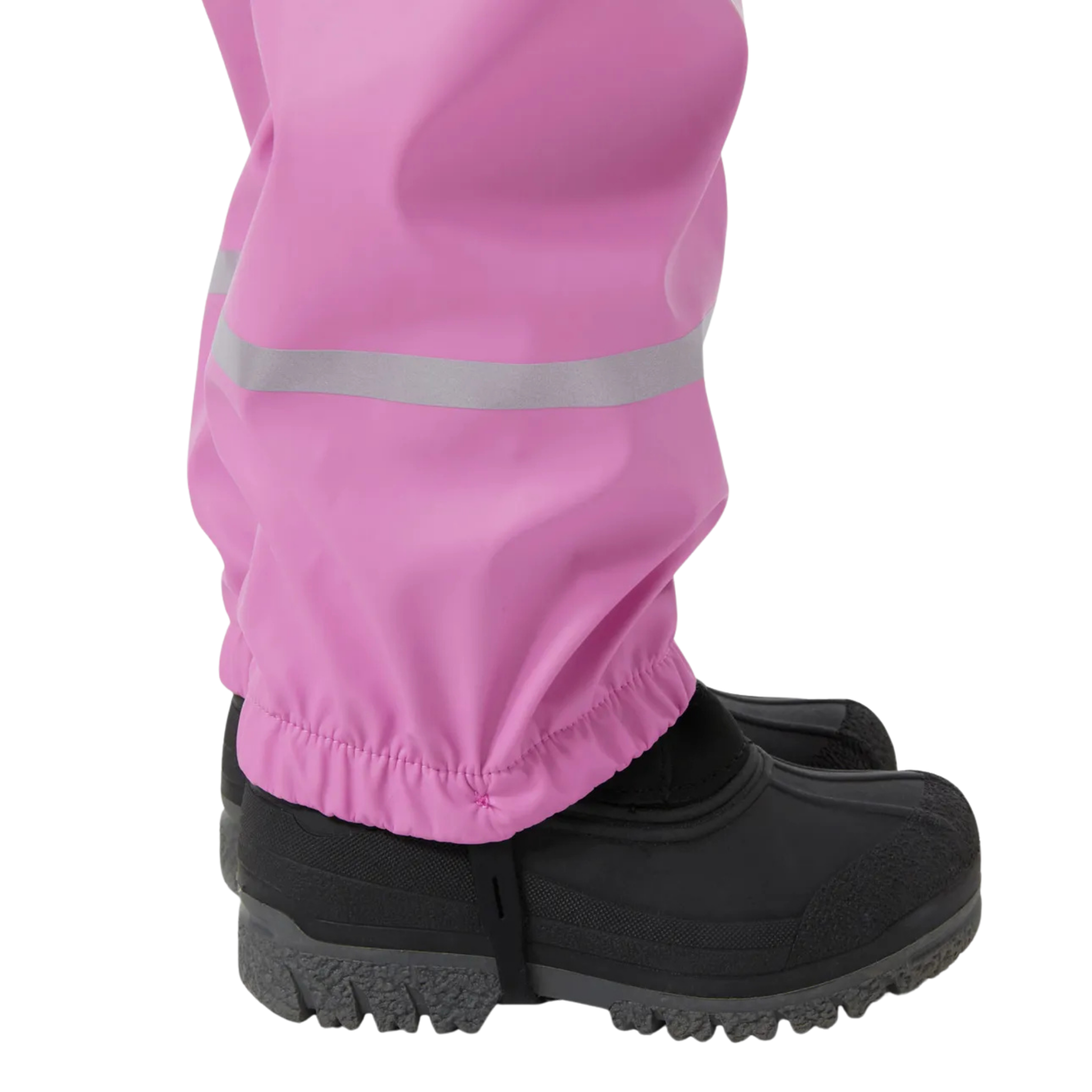 Helly Hansen Kids Bergen 2.0 Rain Bib Pants with underfoot rubber straps for a secure fit over rain boots