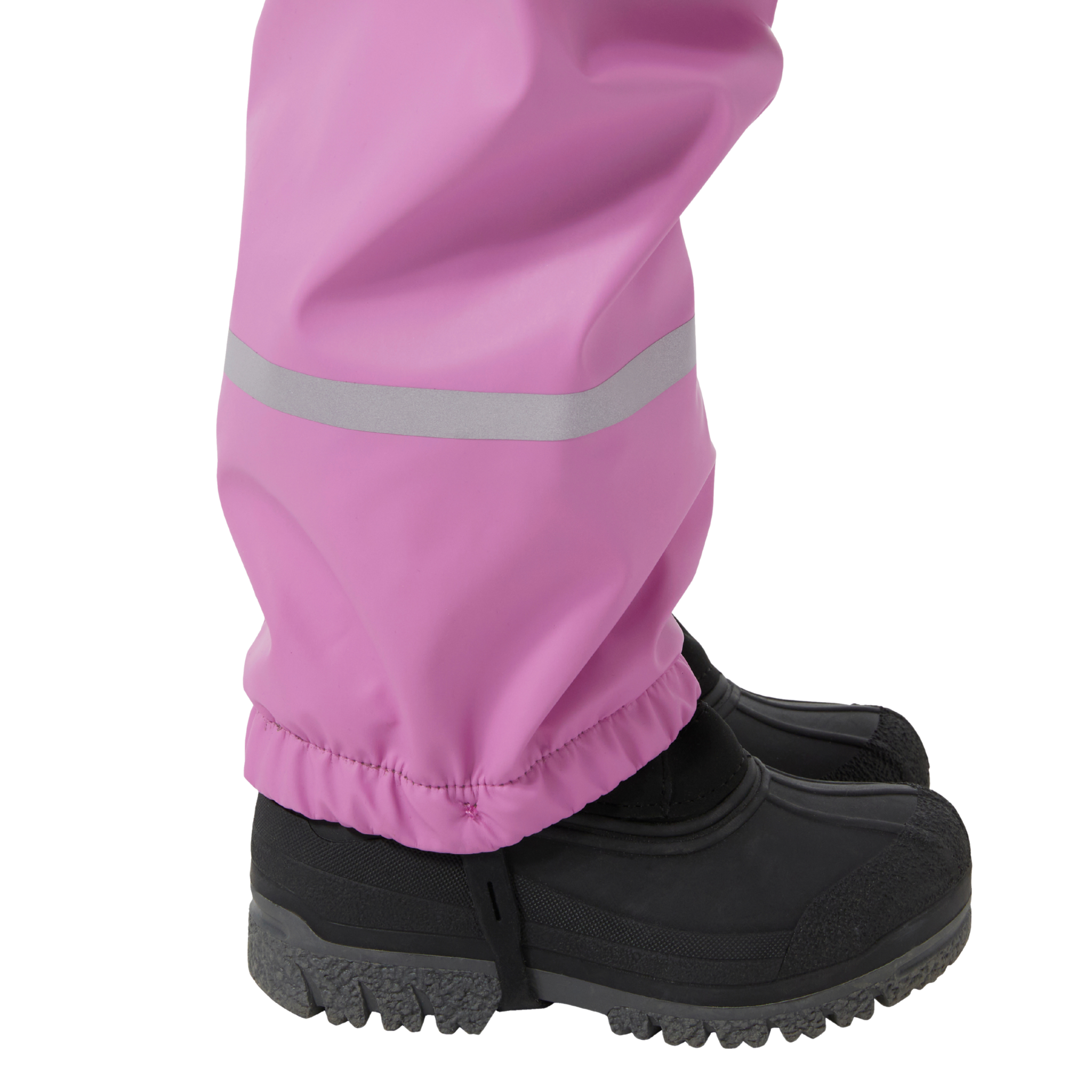 Helly Hansen Kids Bergen Fleece-Lined Rain Set 2.0 with reflective details and logo for improved low-light visibility