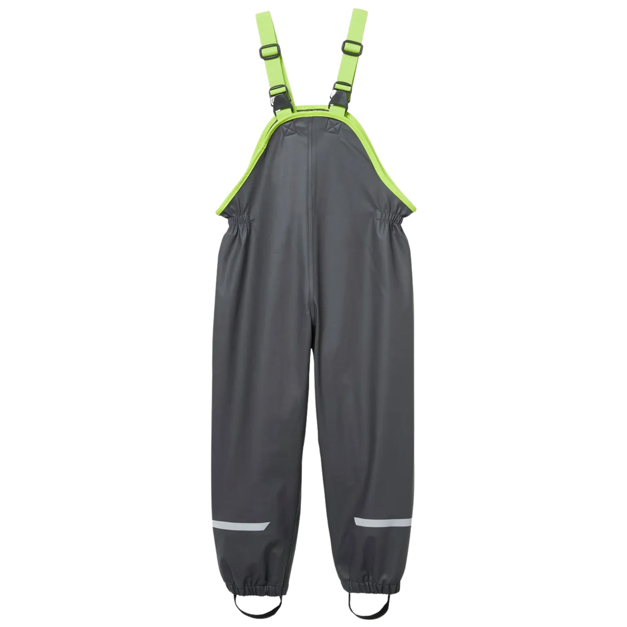 Helly Hansen Kids Bergen Fleece-Lined Rain Bib Pants with adjustable elastic suspenders, elastic waist and waterproof construction