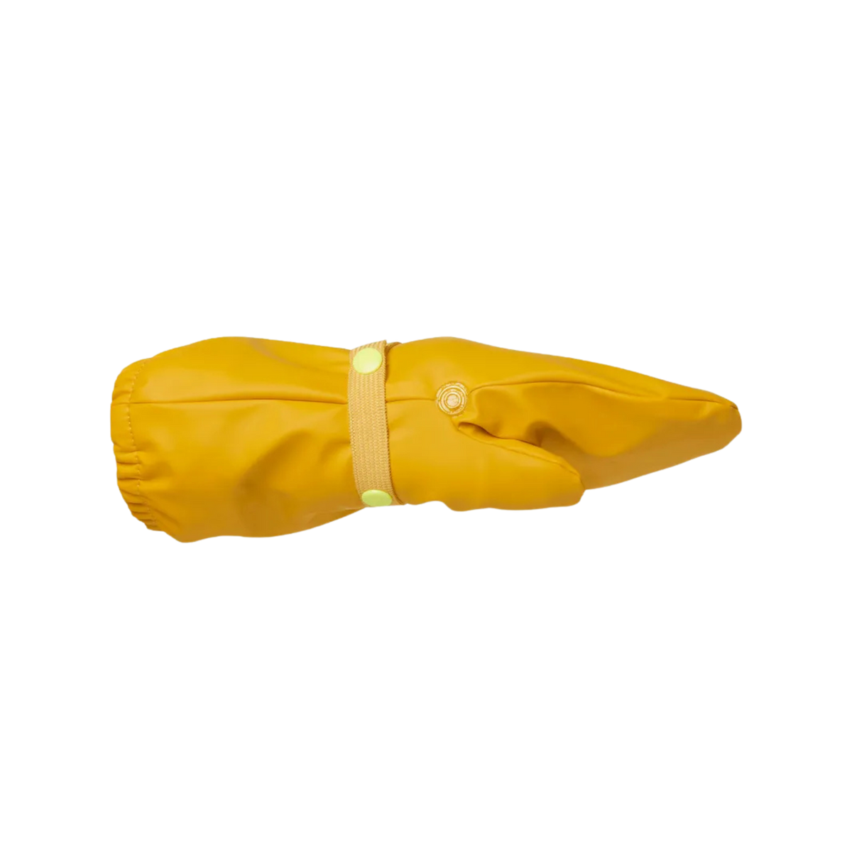 Helly Hansen Kids Bergen Fleece Rain Mittens in Essential Yellow with 100% polyurethane waterproof shell and HELOX+ protection