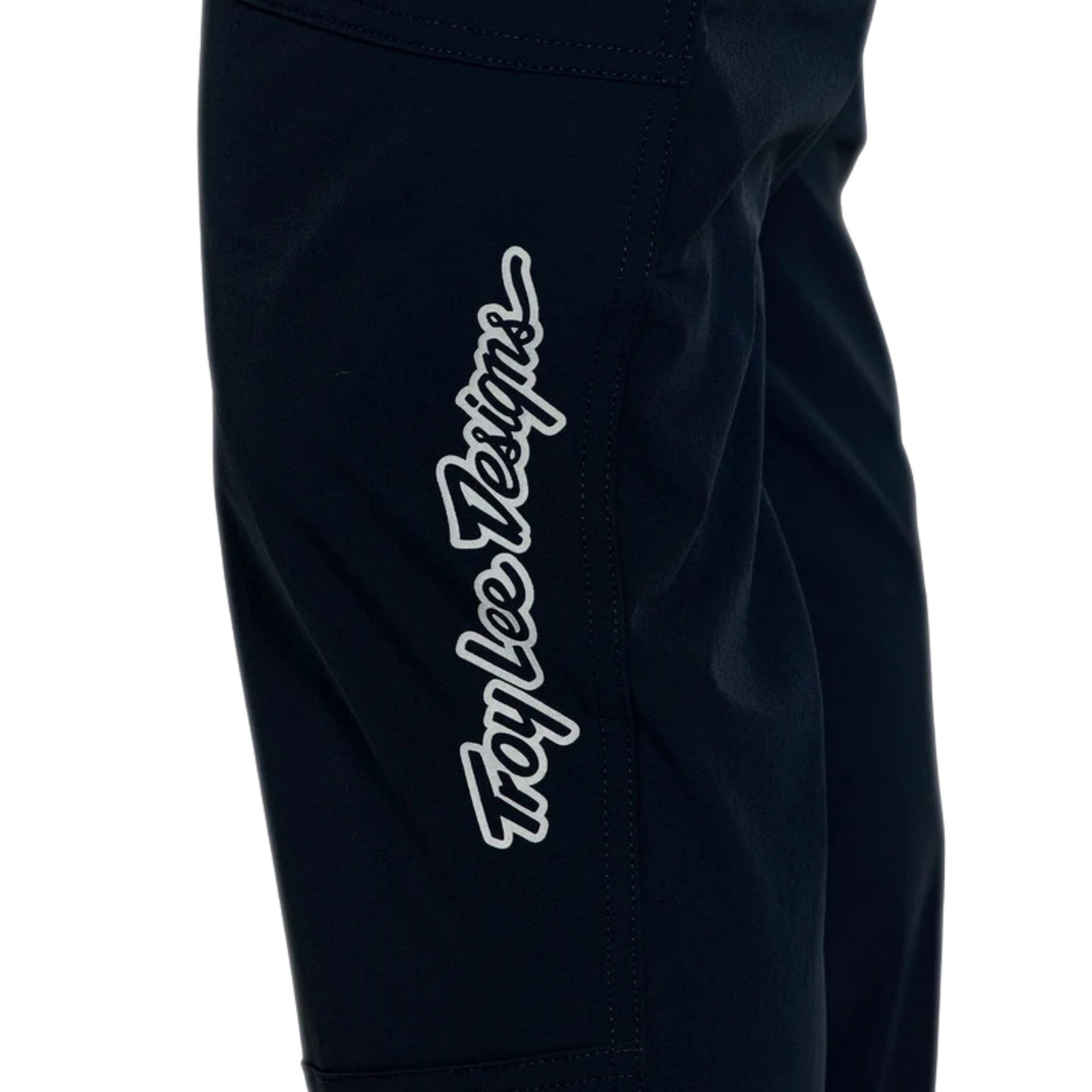 Mountain biker wearing Troy Lee Designs Skyline Trail Pant Legs close up