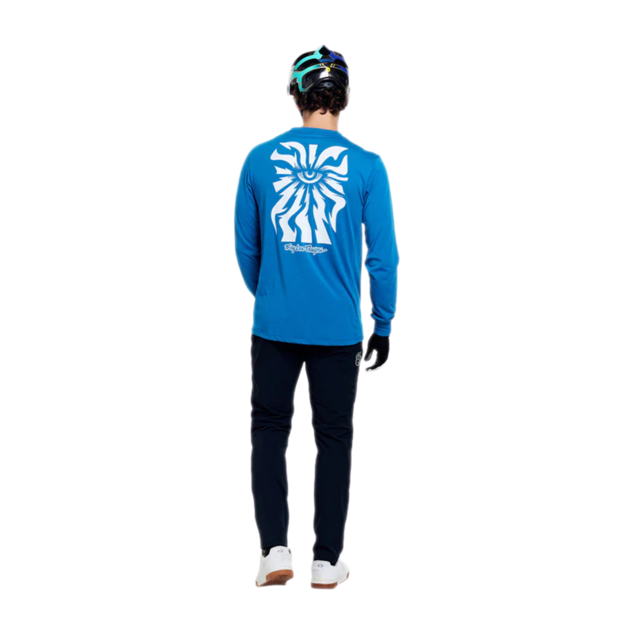 Mountain biker wearing Troy Lee Designs Skyline Trail Pant
