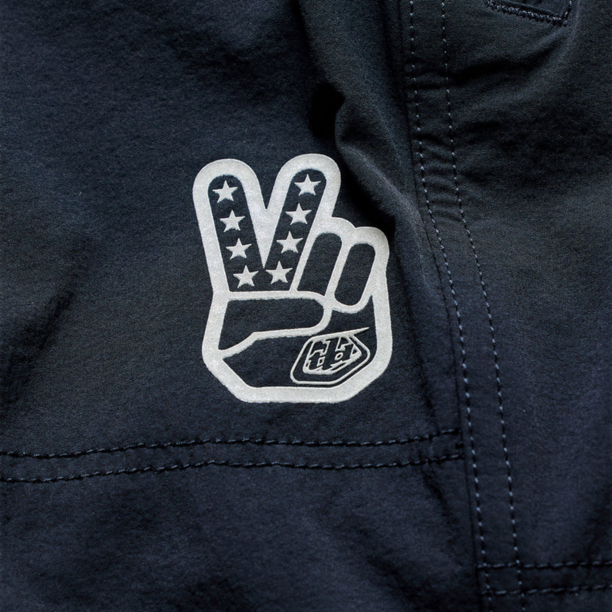 Logo Close up of Troy Lee Designs Skyline Trail Pant