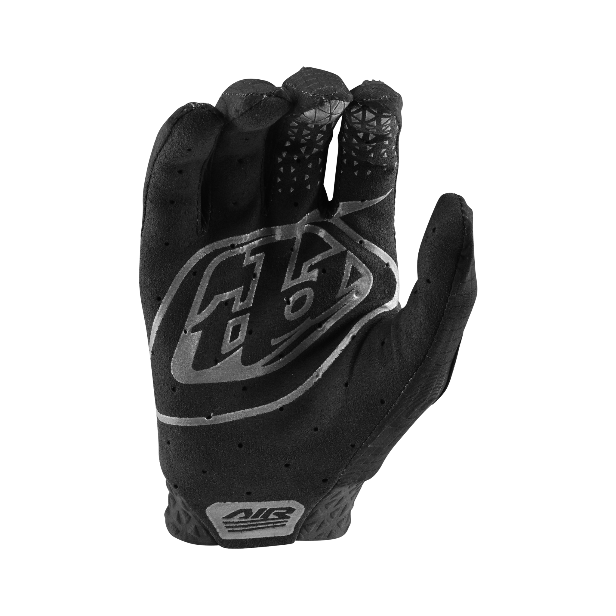 Palm view of Troy Lee Designs Youth Air Gloves with laser-perforated single-layer palm