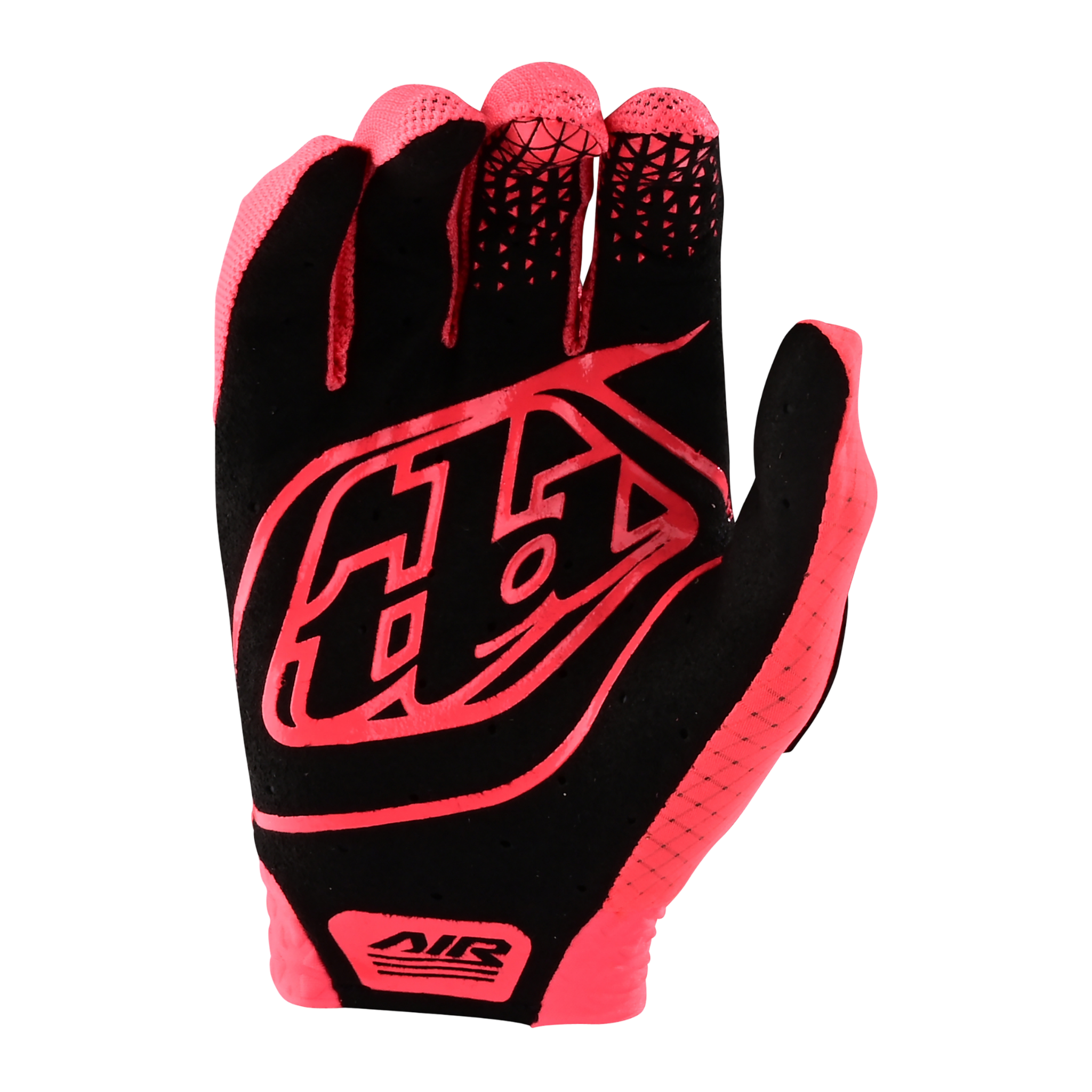 Palm view of Troy Lee Designs Youth Air Gloves with laser-perforated single-layer palm