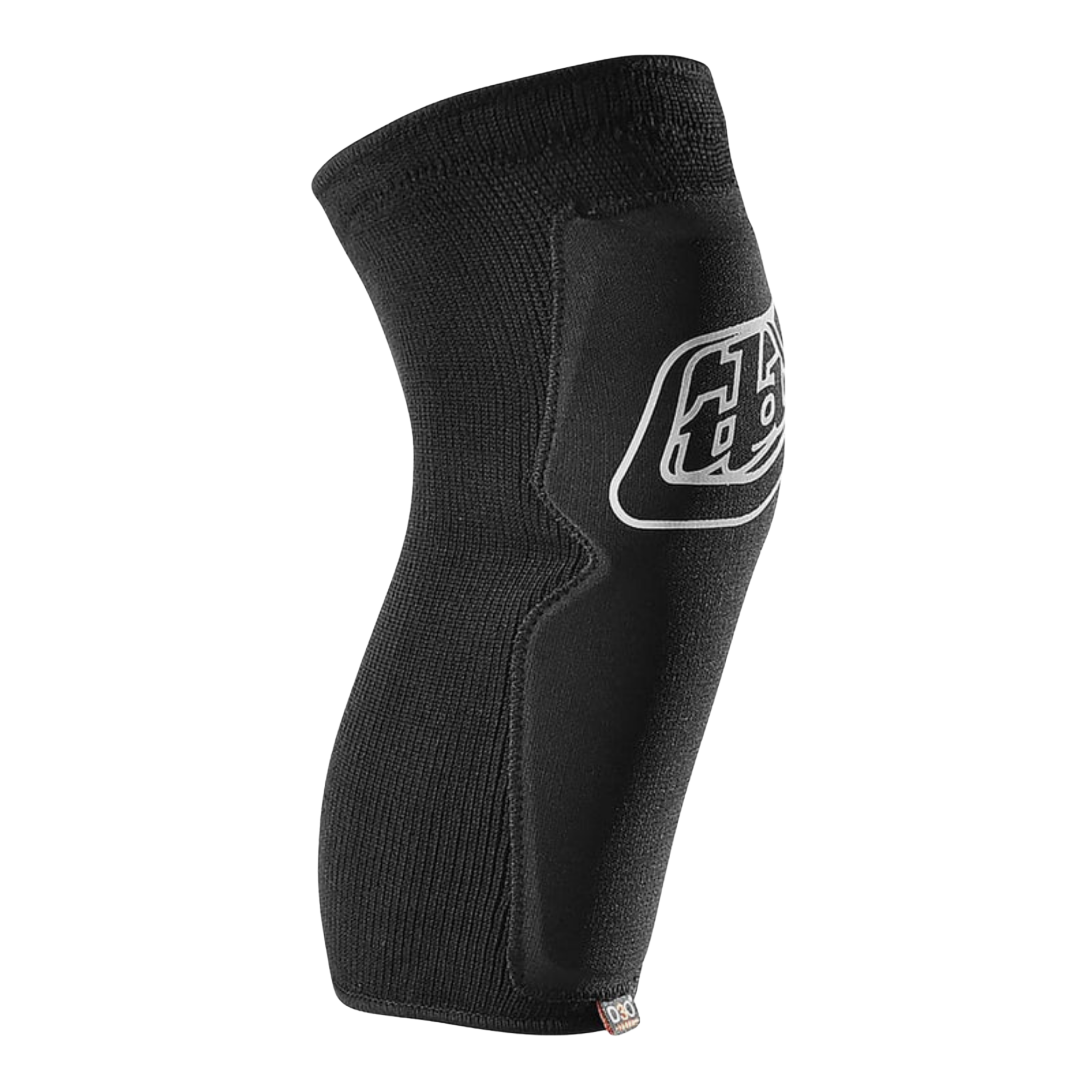 Side profile of Troy Lee Designs Youth Speed Knee Sleeve showing low-profile fit