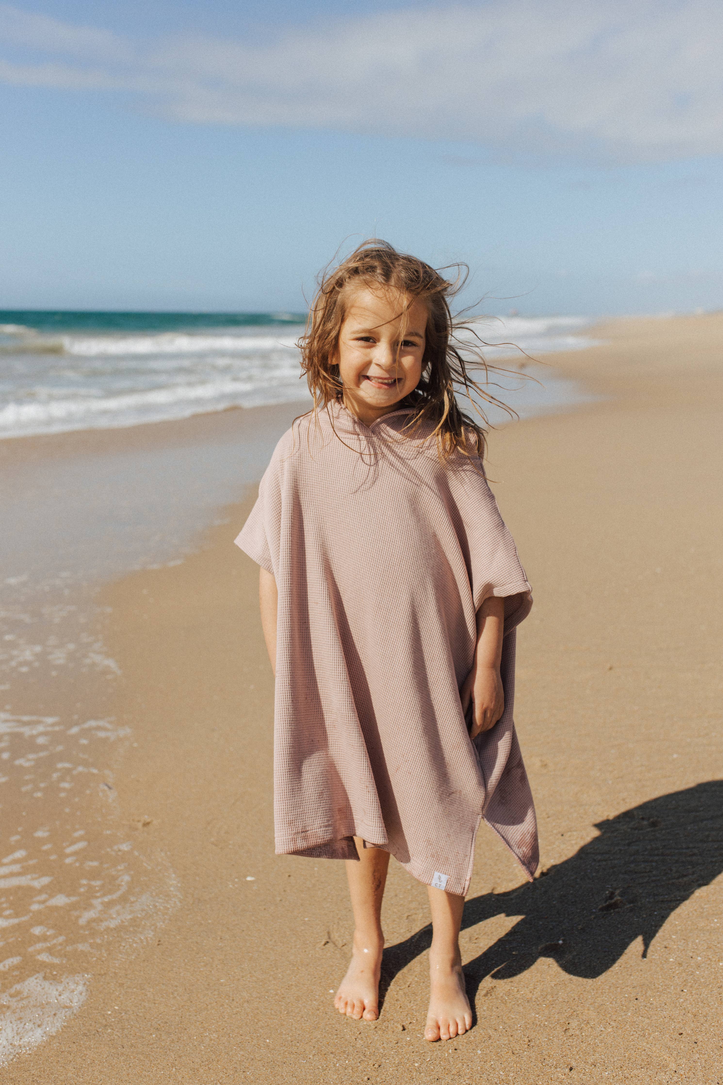 Waffle Beach Poncho