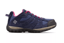 2022 Columbia Youth Redmond Waterproof Hiking Shoes - Mountain Kids Outfitters - Purple Color - White Background side view
