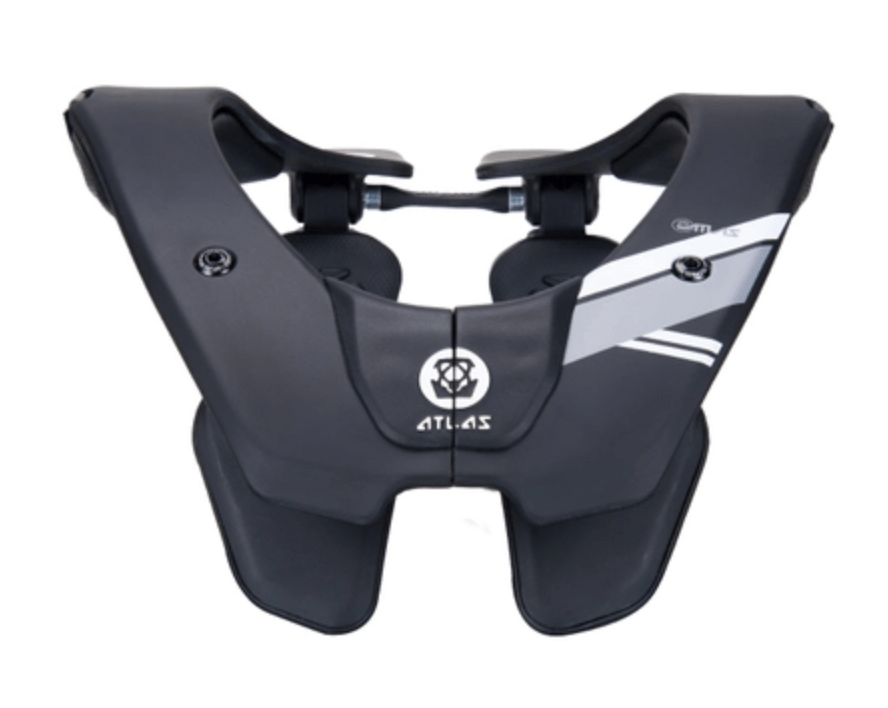 Atlas "Prodigy" Protective Brace - Mountain Kids Outfitters: Black, Front View