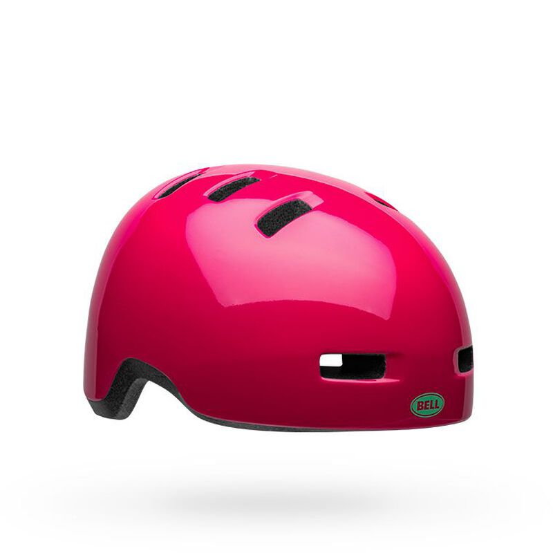 Bell Lil' Ripper Helmet - Mountain Kids Outfitters: Adore Gloss Pink, Front View