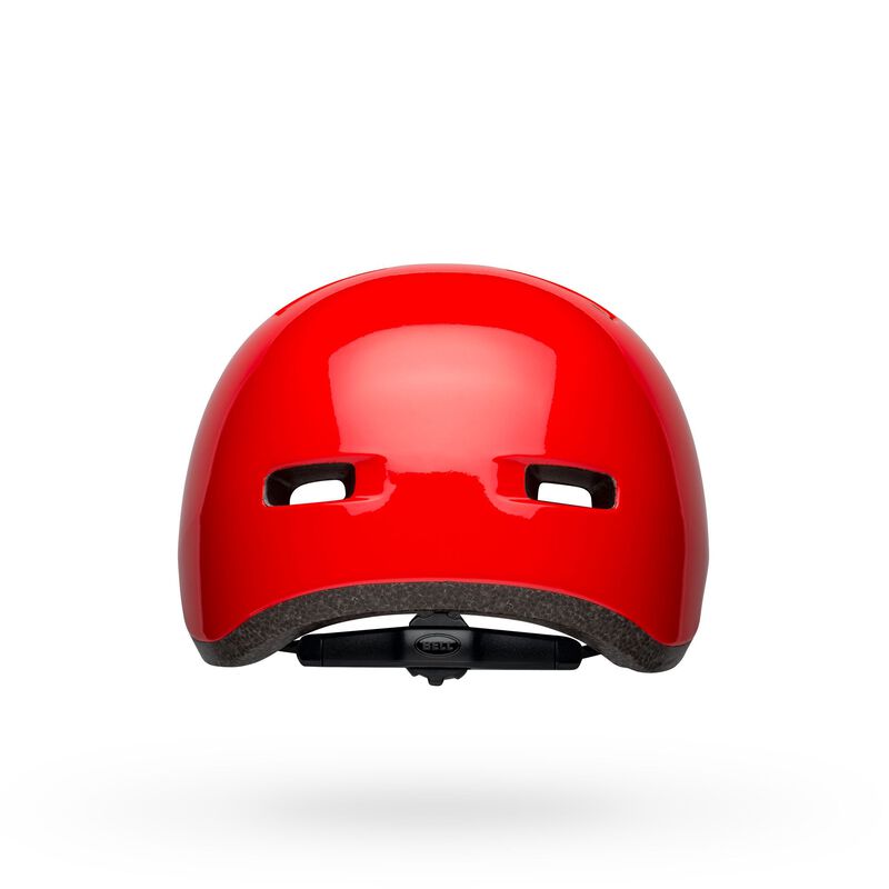 Bell Lil' Ripper Helmet - Mountain Kids Outfitters: Gloss Red, Back View