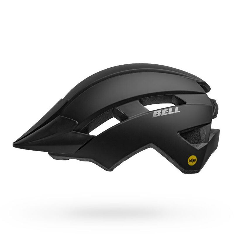 Bell Sidetrack II MIPS Bike Helmet 2022 - Mountain Kids Outfitters: Matte Black, Side View