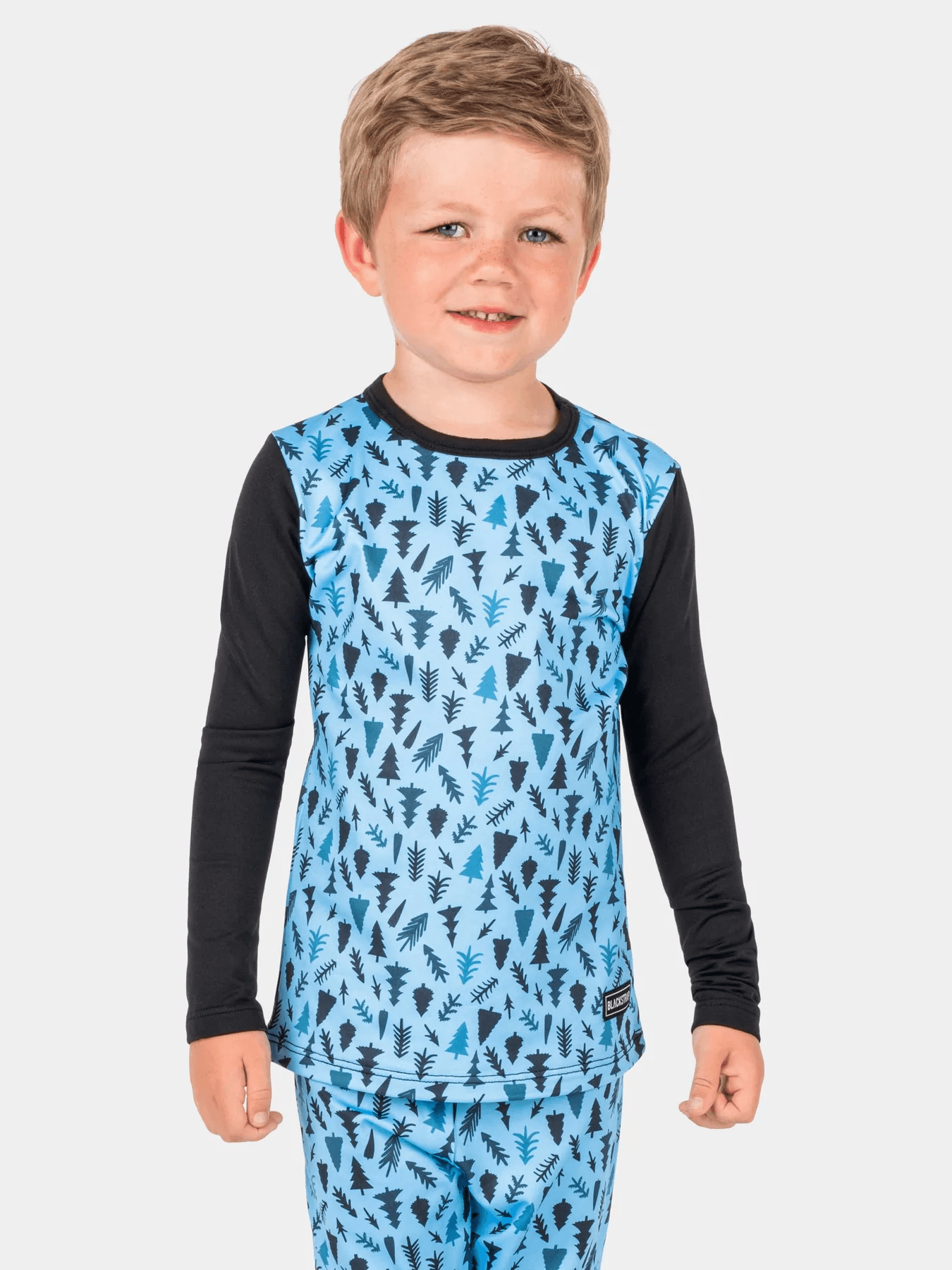 Blackstrap Kids Therma M/W Base Layer Crew 2022 - Mountain Kids Outfitters