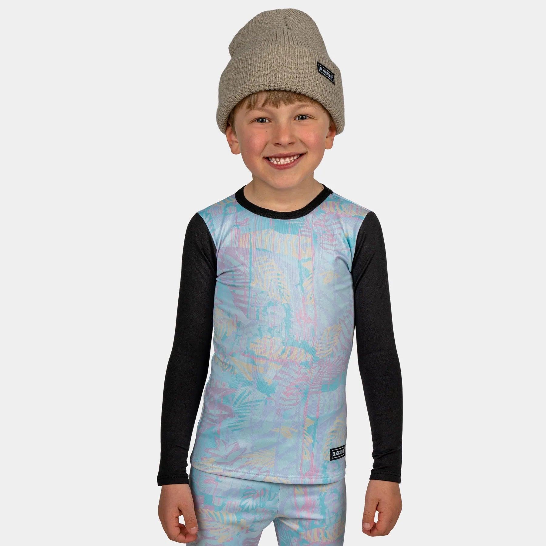 Blackstrap Kids Therma M/W Base Layer Crew - Mountain Kids Outfitters