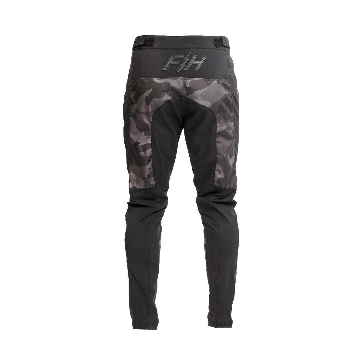 Fasthouse Youth Fastline 2.0 Pants - Mountain Kids Outfitters: Black Camo, Back View