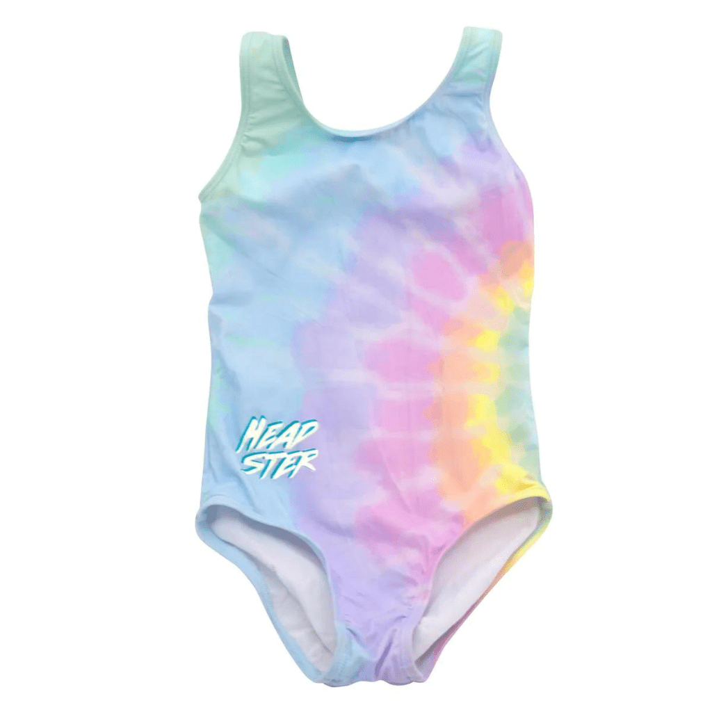 Headster Tie Dye Pink One Piece Swimsuit Smart Pink - Mountain Kids Outfitters