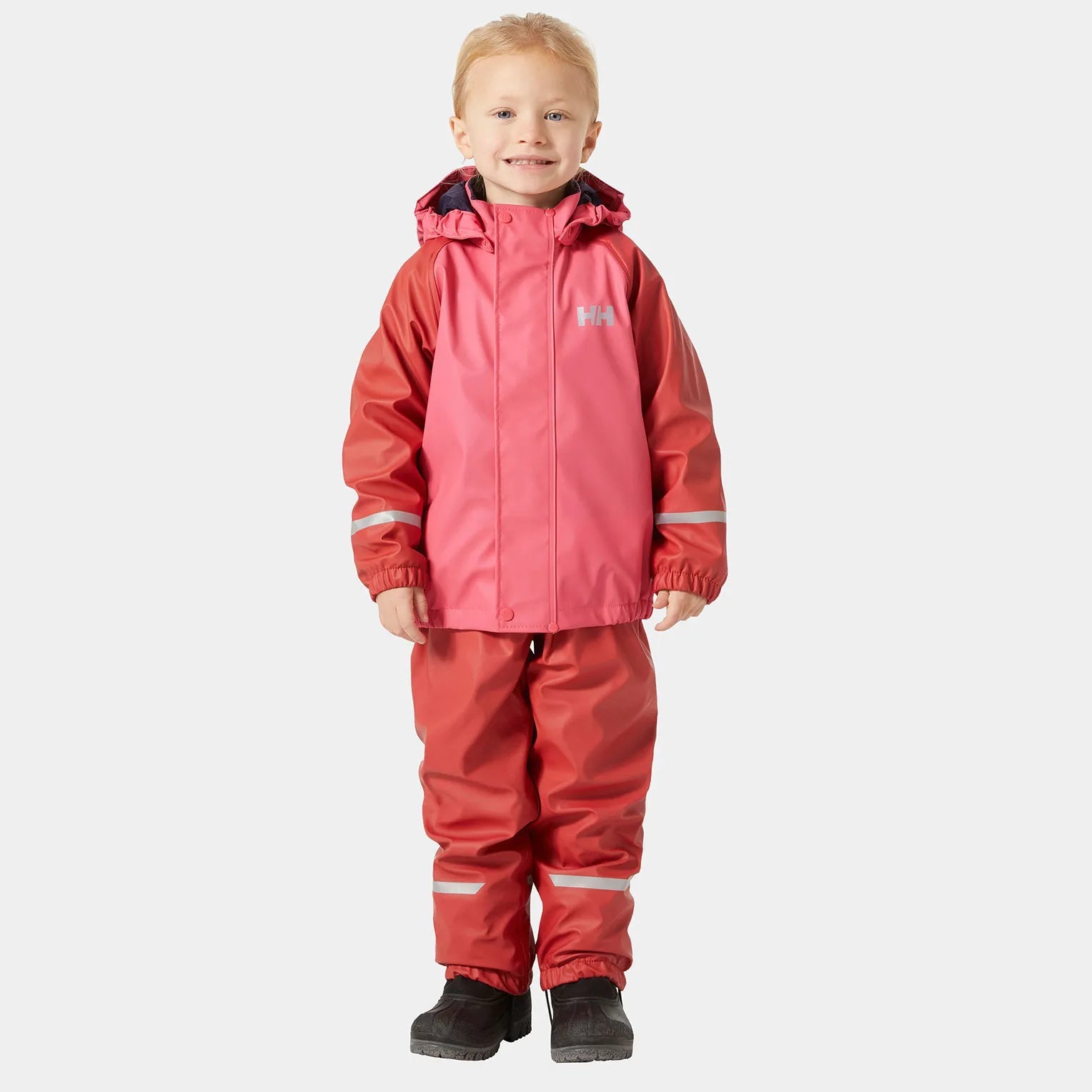 Helly Hansen Bergen Fleece Lined 2.0 Rainset Kid 4 Sugar Pink