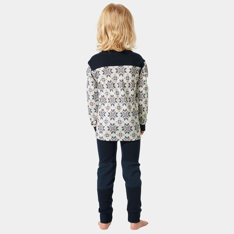 Helly Hansen Kids Graphic Lifa Merino Set - Mountain Kids Outfitters