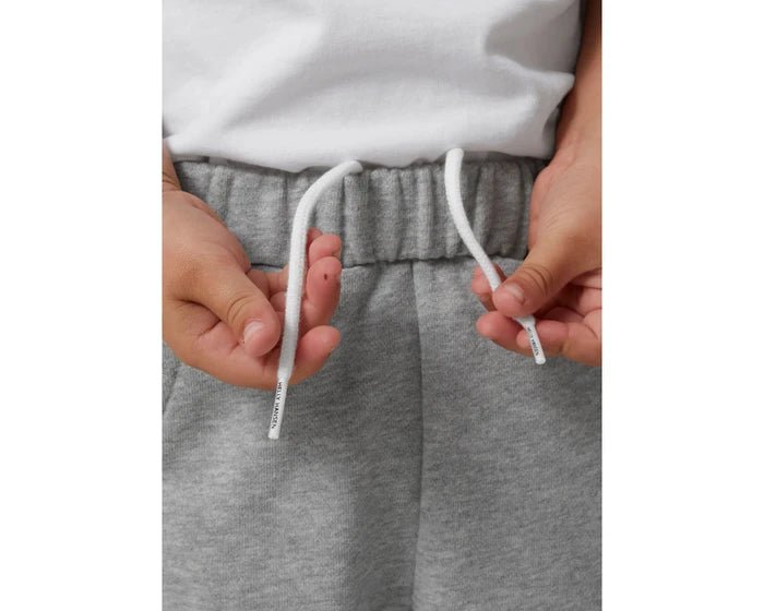 Helly Hansen Kids Logo Pants 2.0: Grey Melange