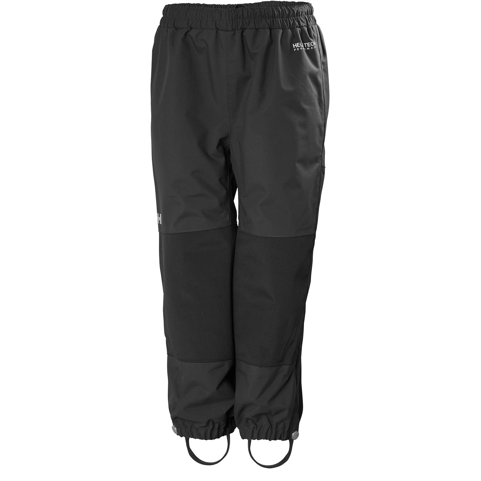 Helly Hansen Kids Shelter Rain Pant: Ebony Front View