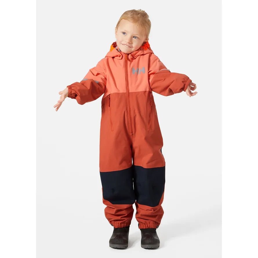 Helly Hansen Storm Playsuit: Terracotta Front View 