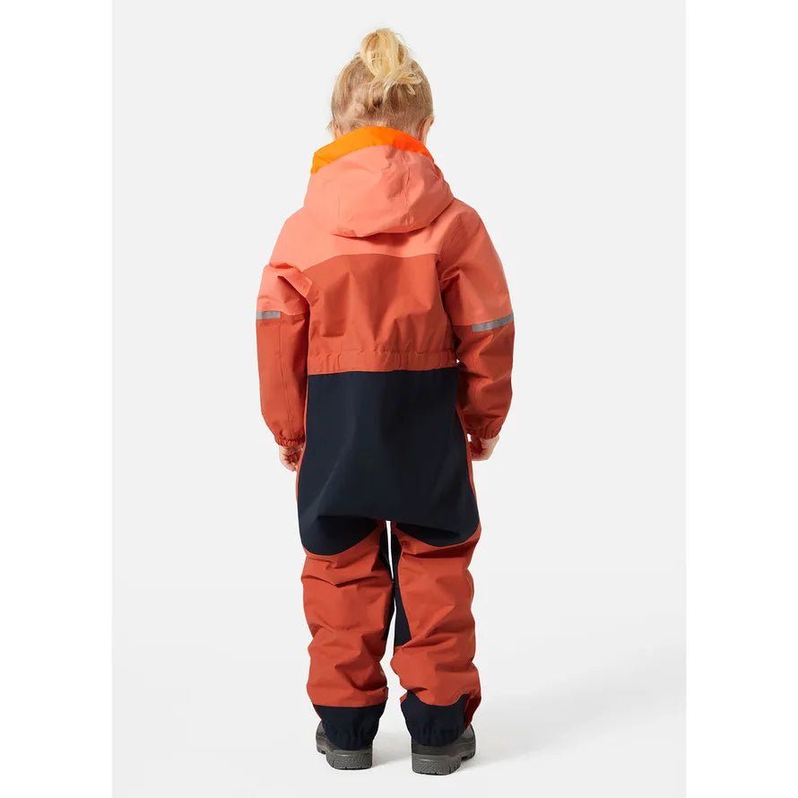 Helly Hansen Storm Playsuit: Terracotta Back  View