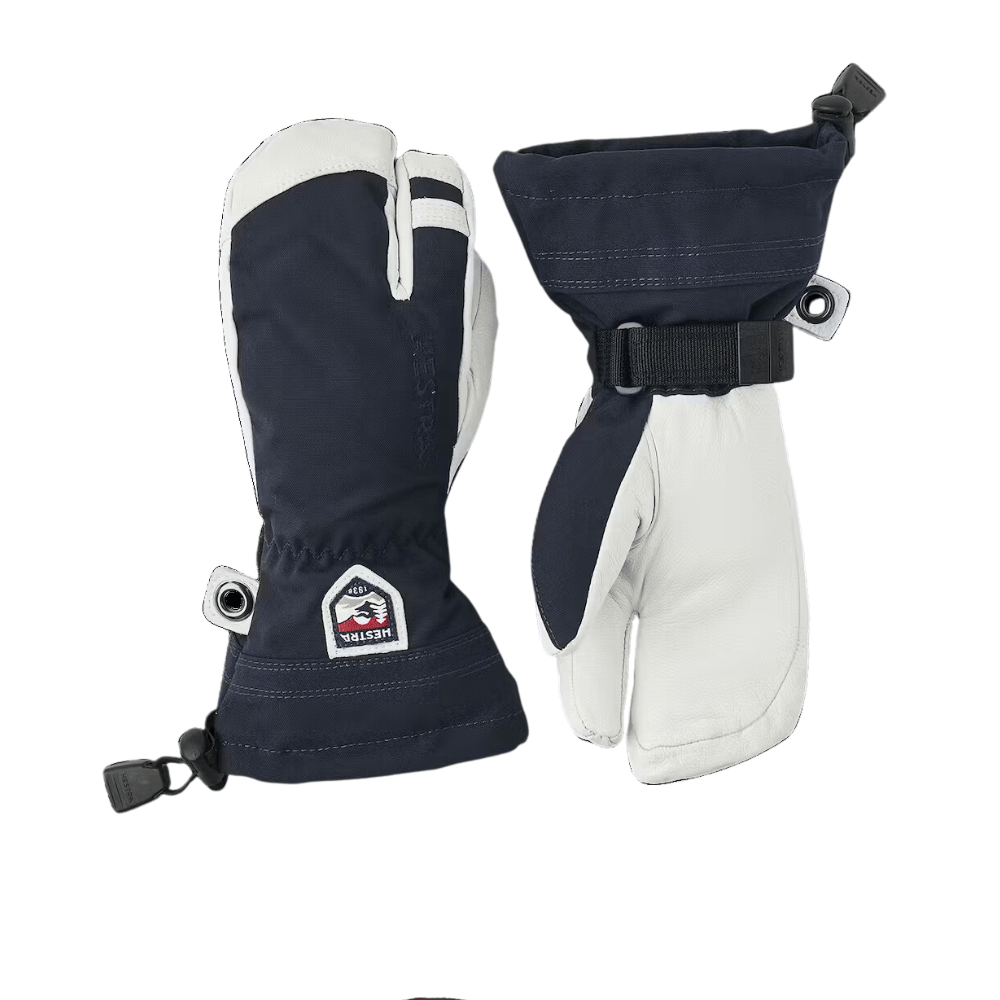 Hestra Guanti A 3 Dita - Windstopper Race Tracker - Navy/redoutdoor - Foto 4