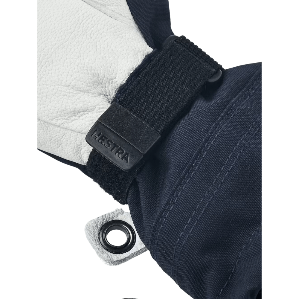Hestra Army Leather Heli Ski Jr 3 Finger 'Trigger' Mitts - Mountain Kids Outfitters